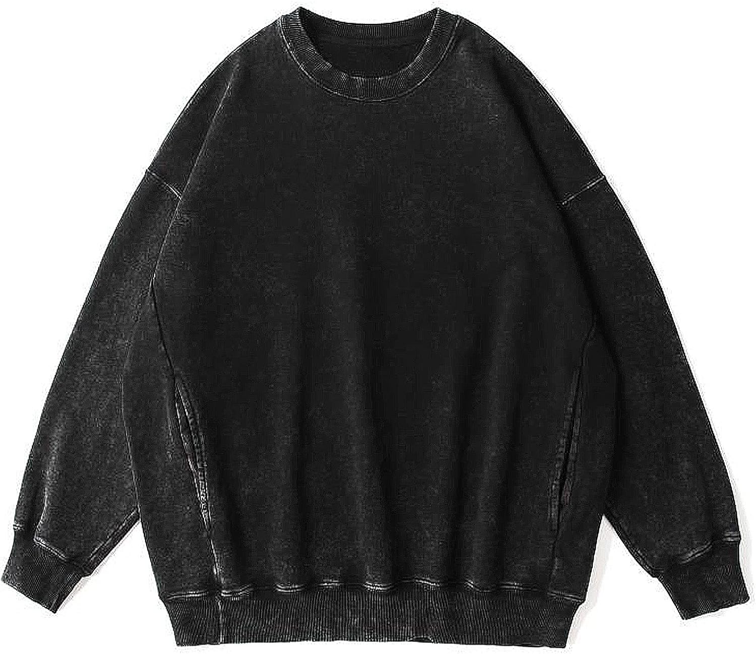 Oversized Vintage Hoodie for Women Cotton Loose Fit Baggy Hooded Sweatshirt Trendy Basic Acid Wash Pullover Top - Image 5