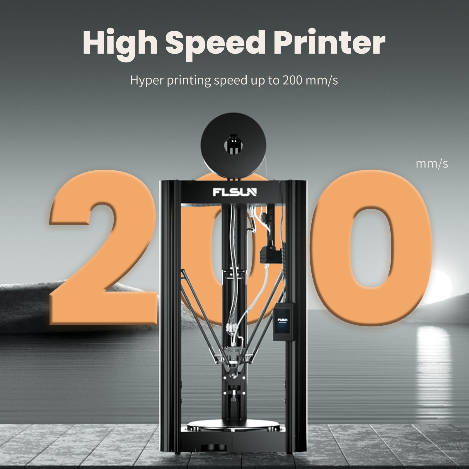 Snapklik.com : Flsun Super Racer 3D Printer Upgrade 200 Mm/s High Speed ...