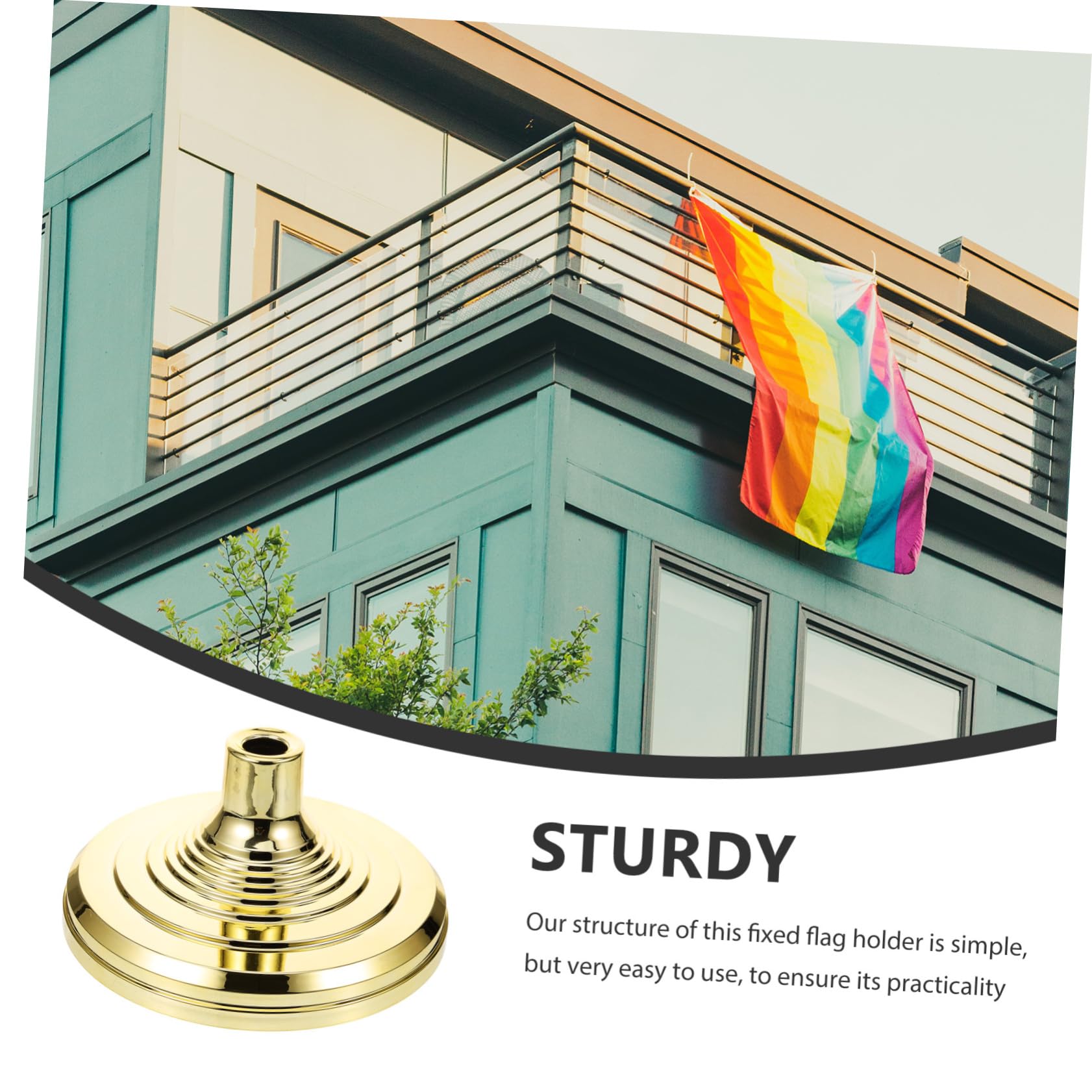 Yardwe 300 Pièces Base De Mât Mini Drapeau De Bureau Sur Pied Porte-Drapeaux De Table Porte-Drapeaux De Bureau De Pays Porte-Drapeau De Bureau Travail Plastique Cadre De Table Extérieur