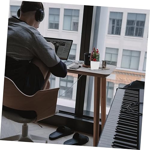 Miniatura 3 de NOLITOY 3 piezas de simulación de Navidad planta en maceta, mini piñas artificiales en maceta, plantas de interior vivas falsas pequeñas de Navidad