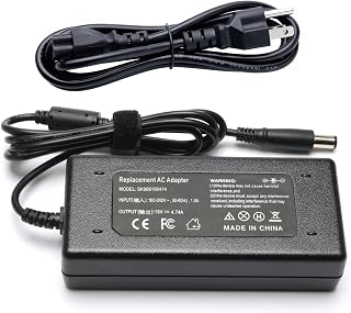 90W AC Adapter Charger Power Supply Cord for HP Pavilion All-in-One Desktop PC 22-3020 22-3030 20-B323W HP Pavilion 24-B010,24-F0060,24-F0047C