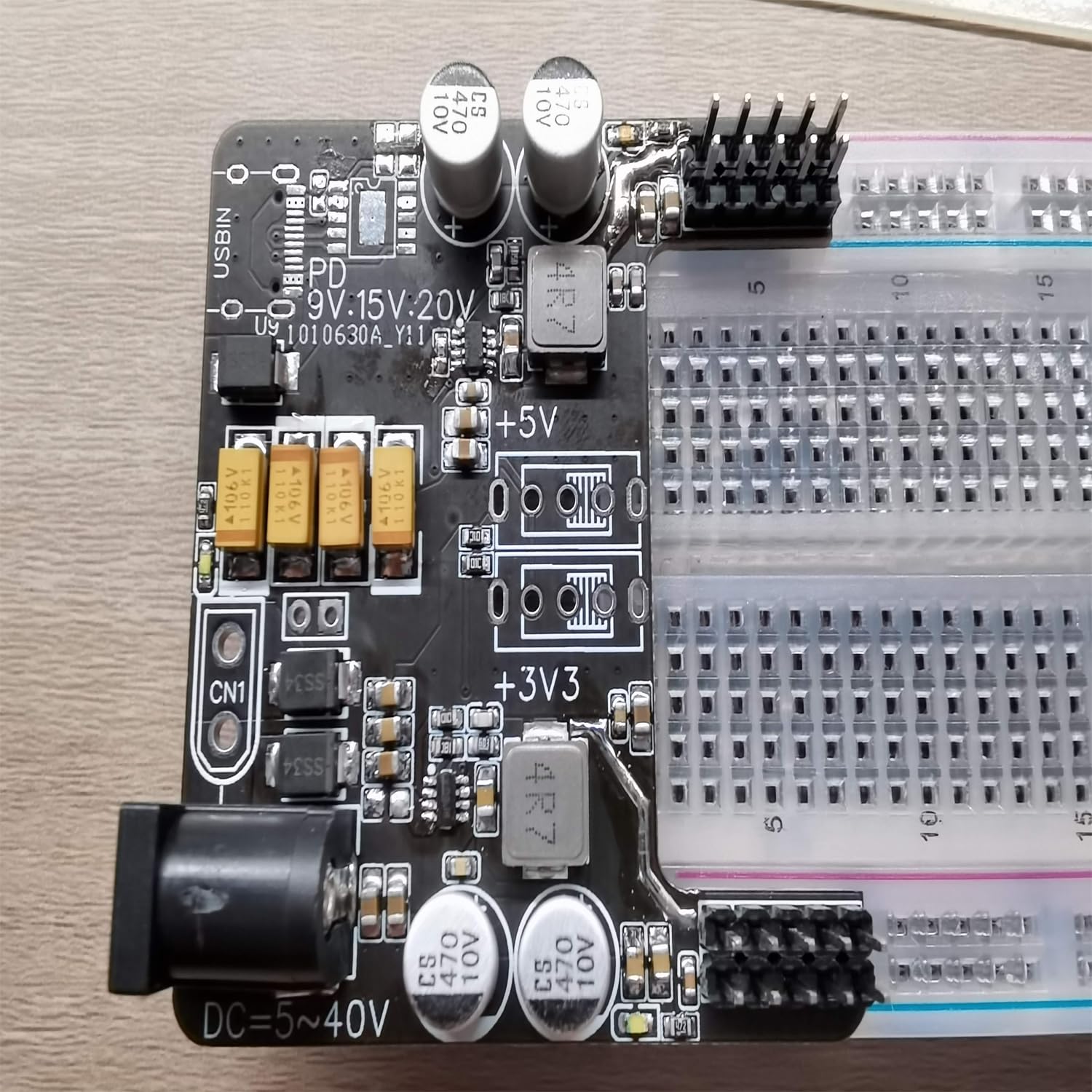 Kit di schede PCB prototipo senza saldatura a 830 punti, basetta senza saldatura, per Arduino Proto Shield Distribution Connecting Blocks.