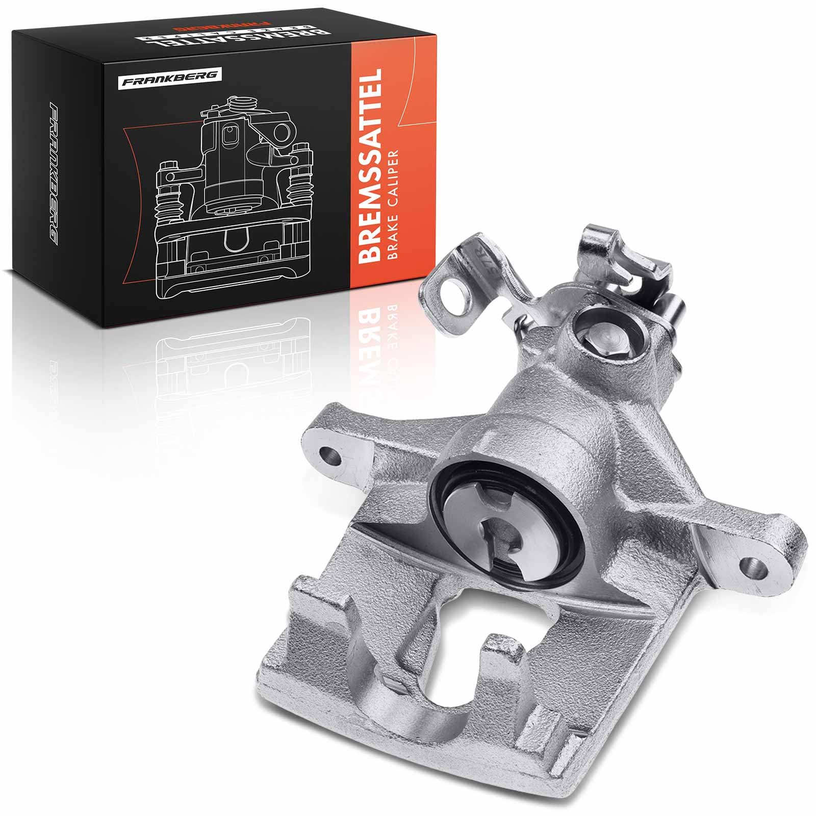 Frankberg Pinza de freno Trasero derecho fundición de alumin.io Compatible con Kangoo KC0/1 Kangoo Express FC0/1 Replace# 7701207478
