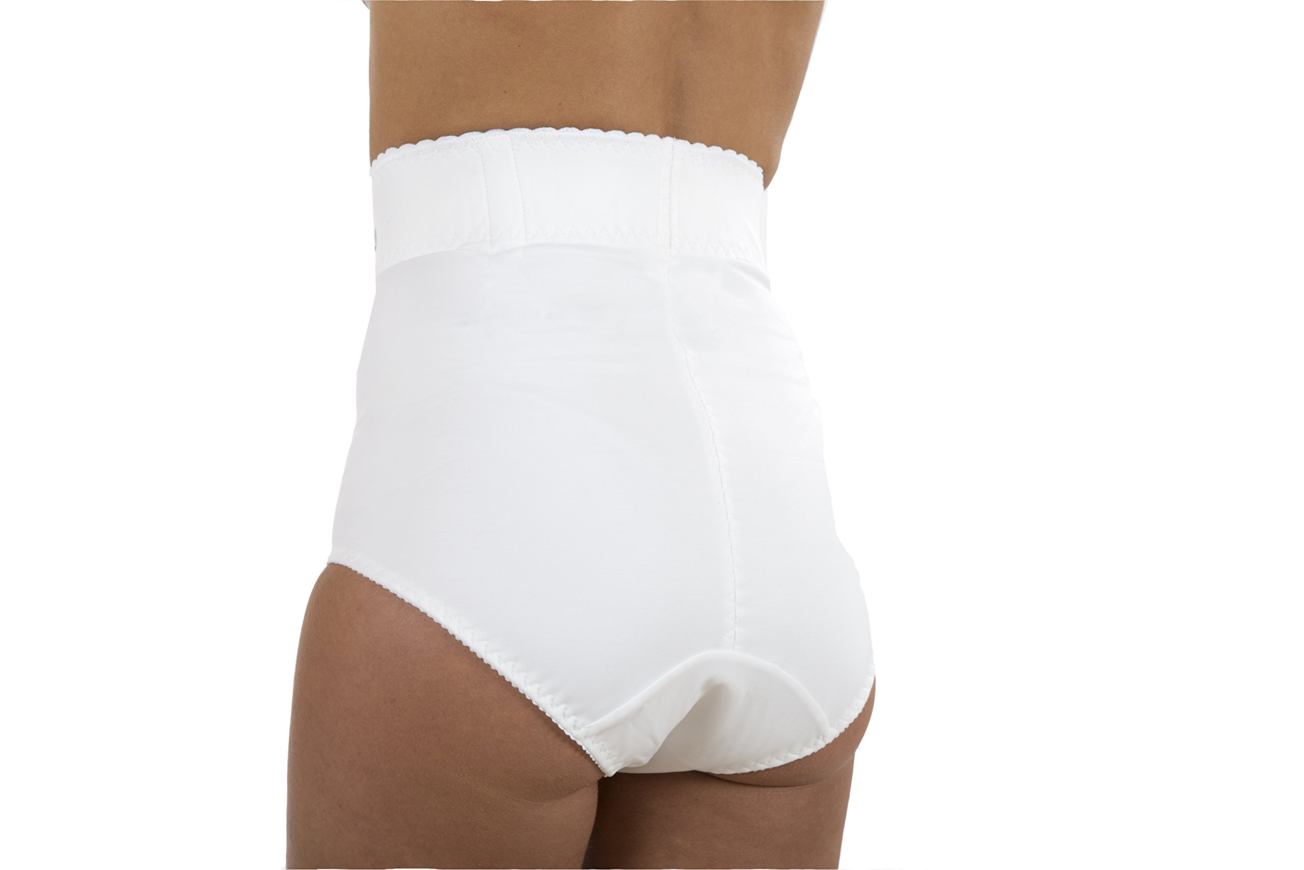 Premamy - Guaina per Premaman, Modello Basic, Post Parto - Bianco - VI (XL)