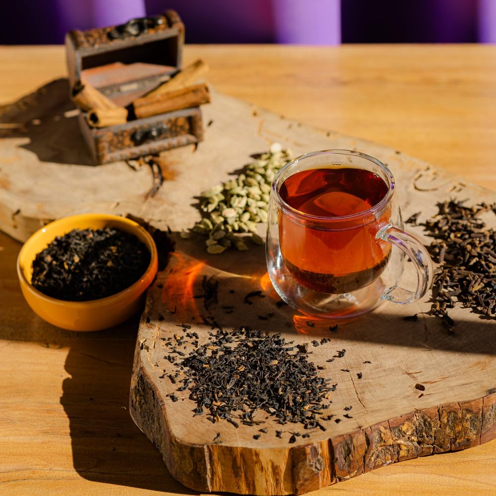 TEA SHOP - Té Negro Pakistani 250g - 125 Tazas - Formato a Granel - Black tea - En Hojas - Con Especias de Oriente - Antioxidante y Energizante — view 2