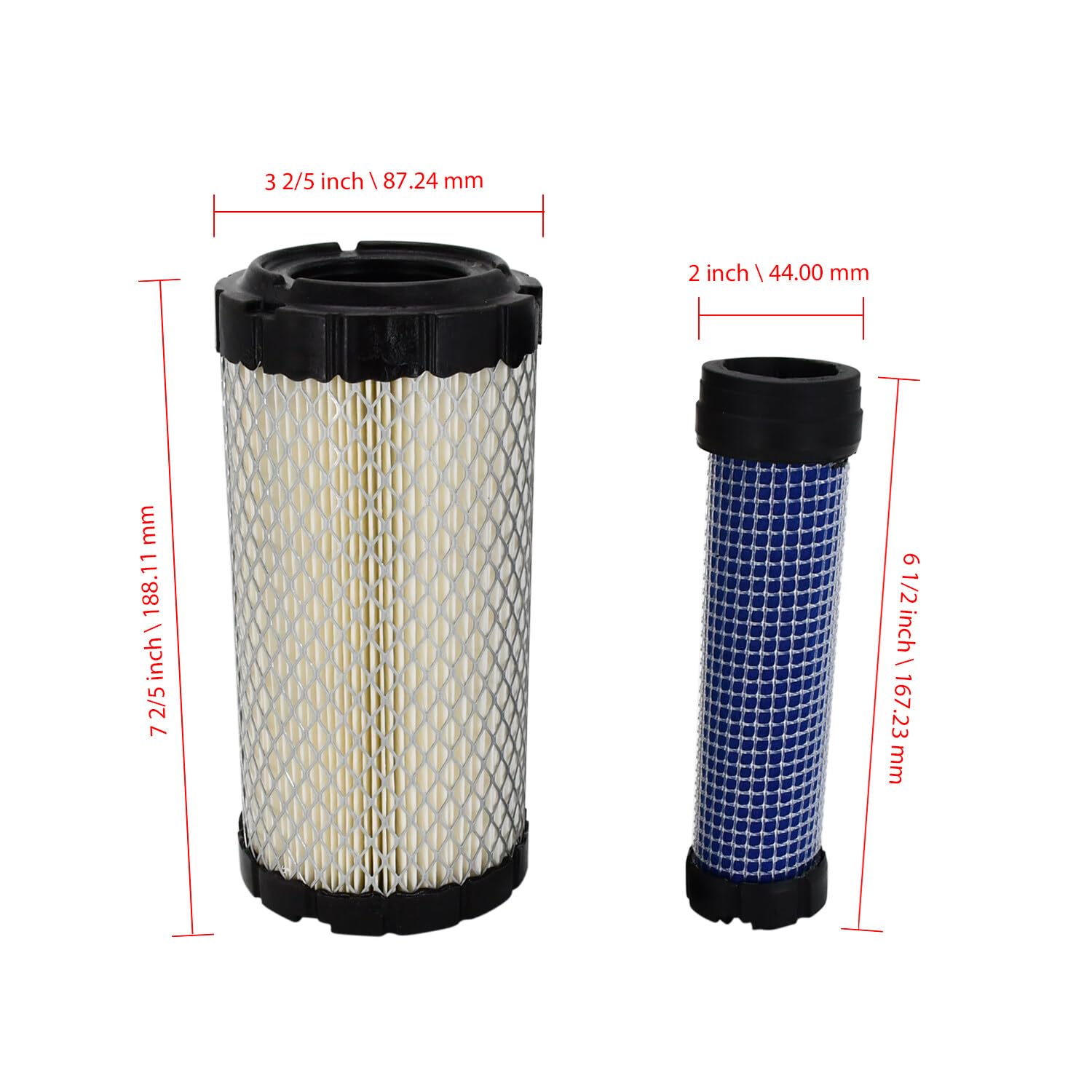 New Outer Air Filter Fits John Deere X748 X748SE X749 X750 X754 X758 1065239