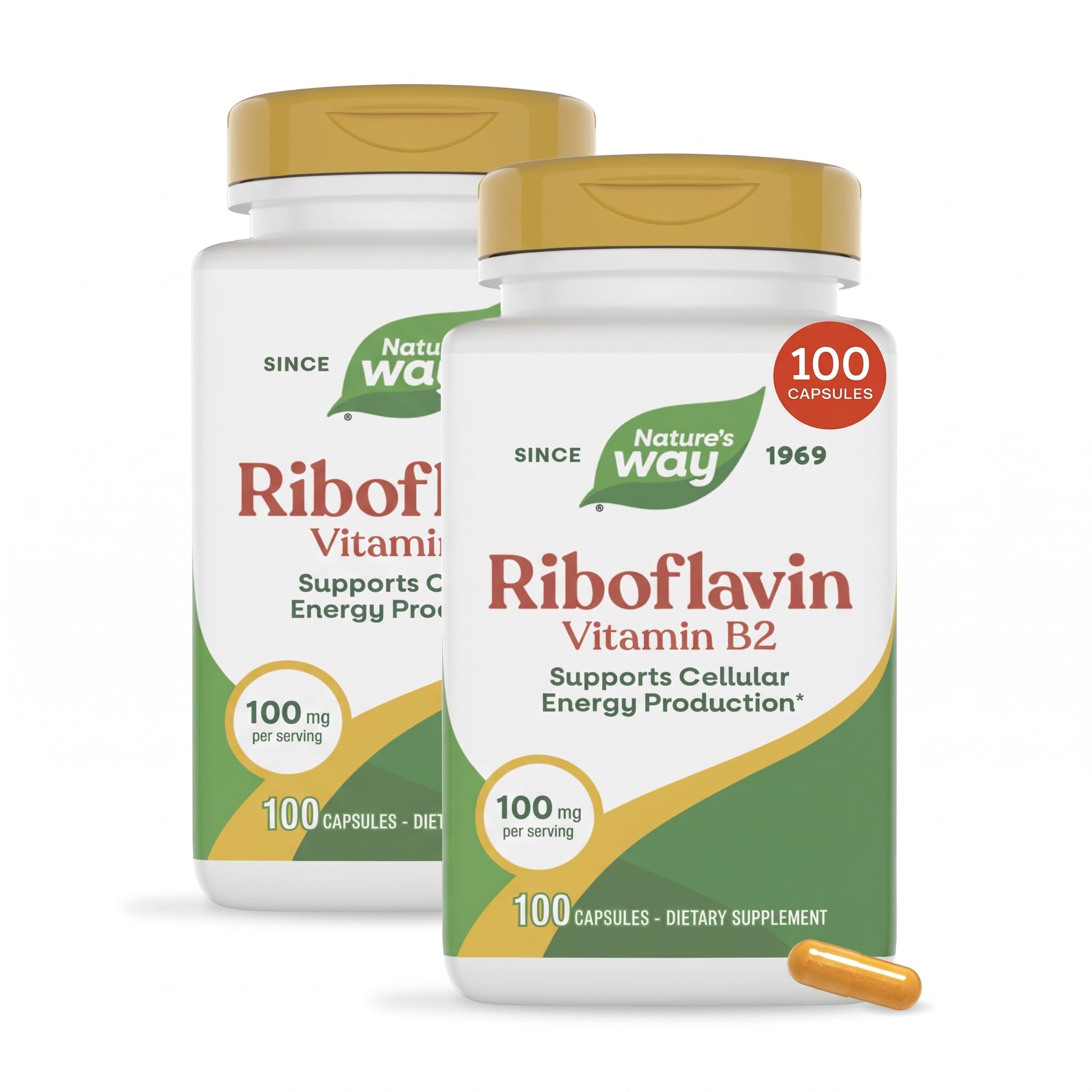 Nature's Way Riboflavin Vitamin B2, Cellular Energy Support*, 100 ct — Amazon image 9