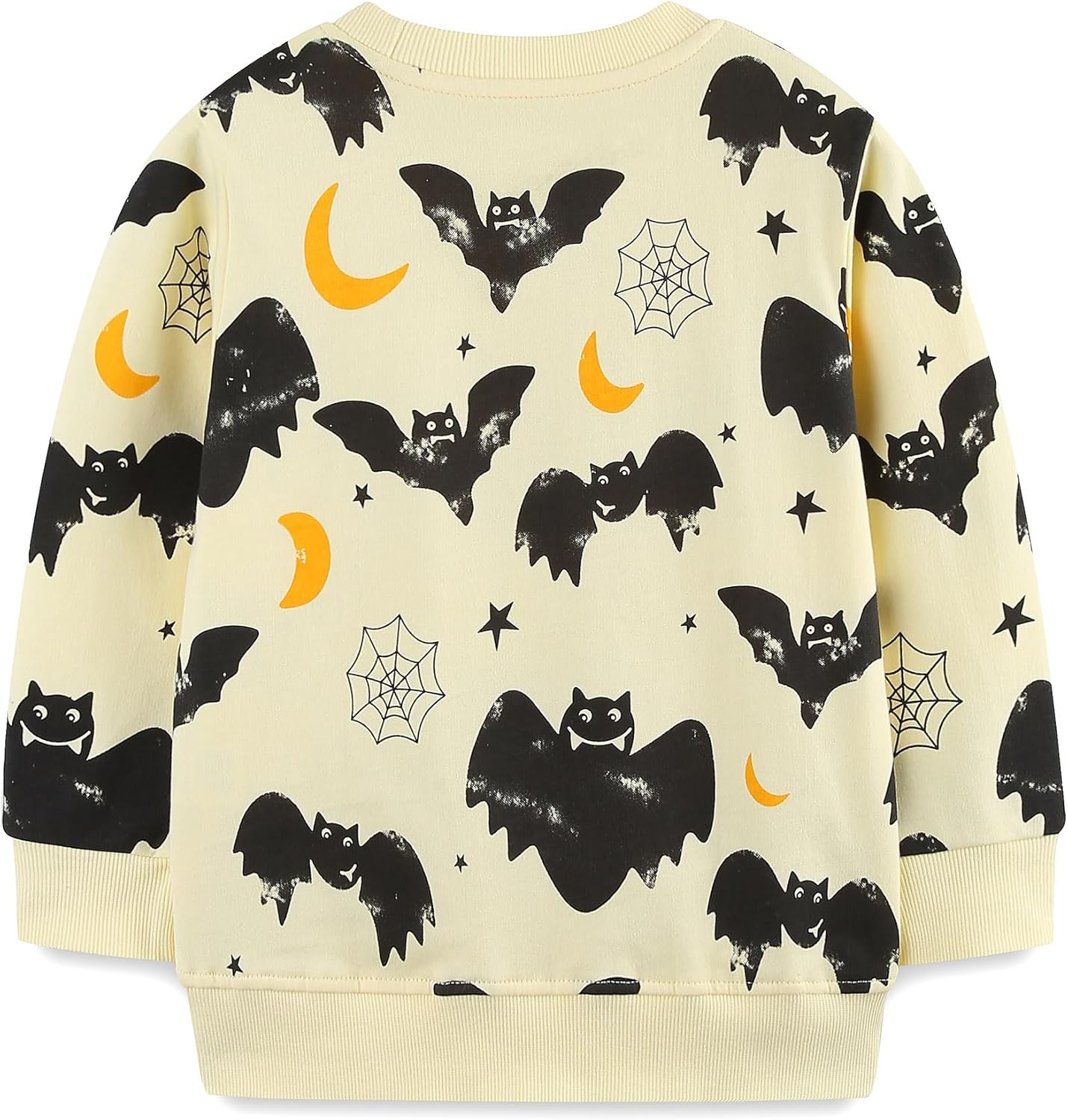 Hongshilian Unisex Kids Cute Cartoon Cotton Sweater Shirt - Image 3