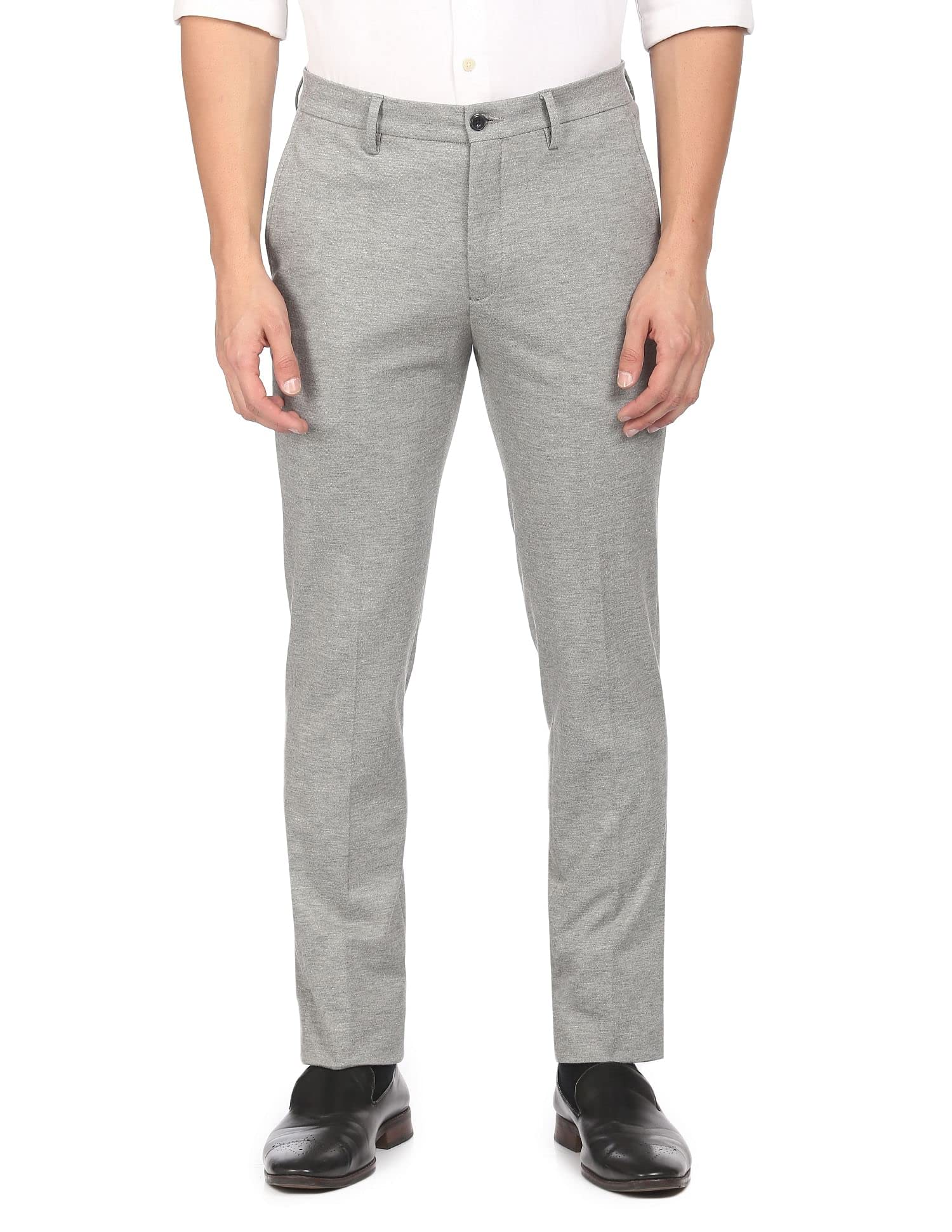 arrow Newyork Men's Formal Trouser Slim Pants (ARGT6065_Light Grey_36)-picture-37
