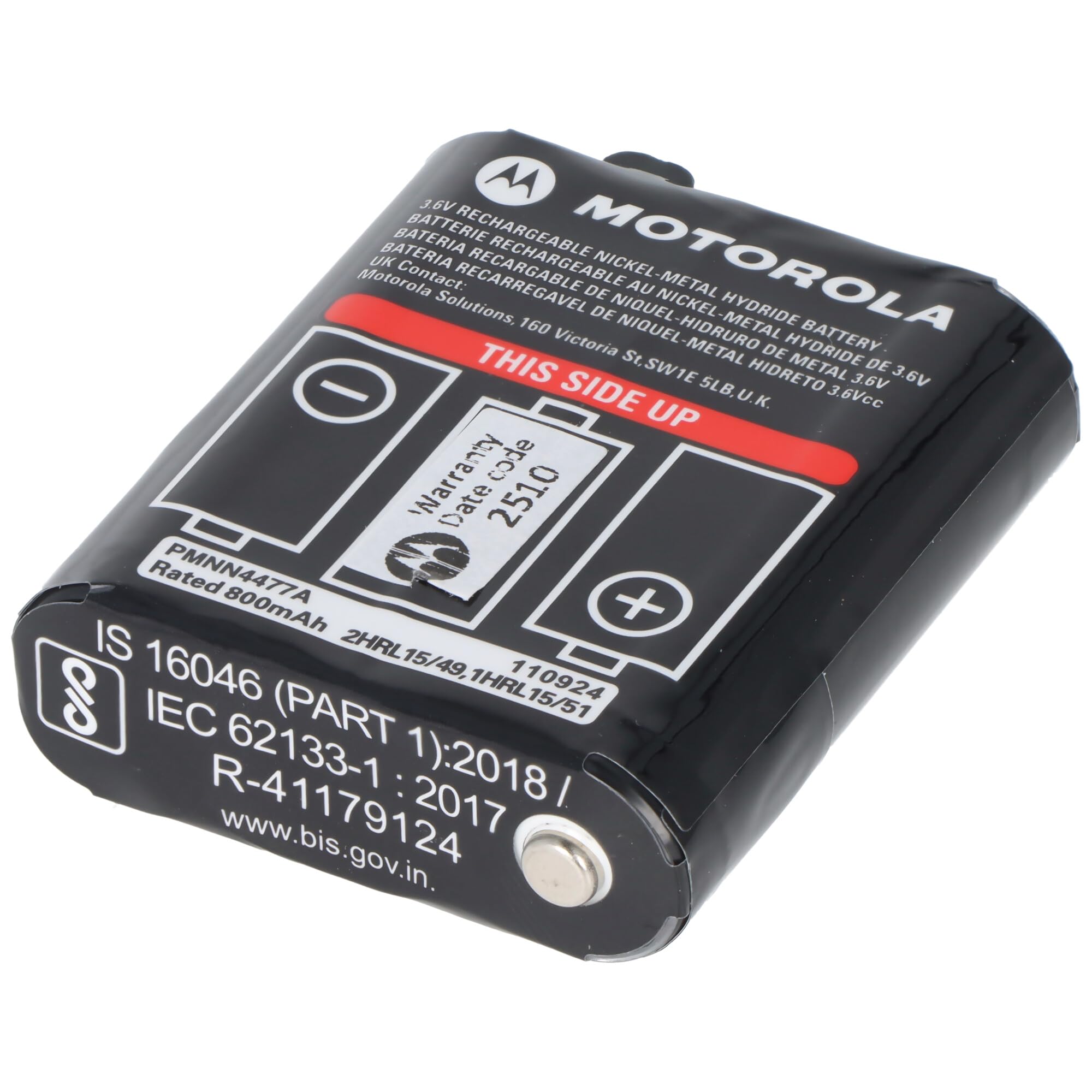 PMNN4477AR Motorola Bateria Original Serie TLKRT-62/82/92 Ni-Mh 800mAh