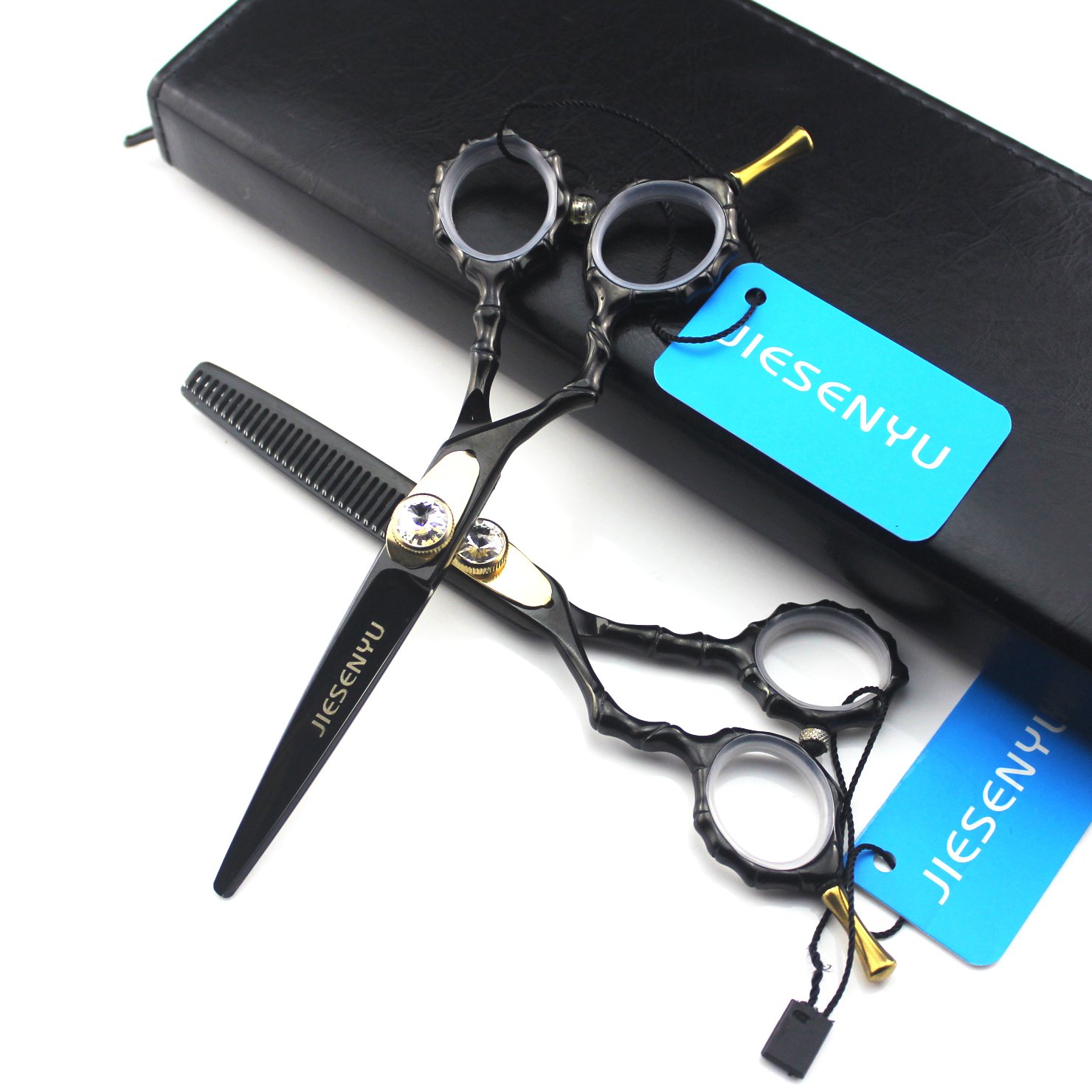Ciseaux de coiffure professionnels pour gaucher pour salon de coiffure