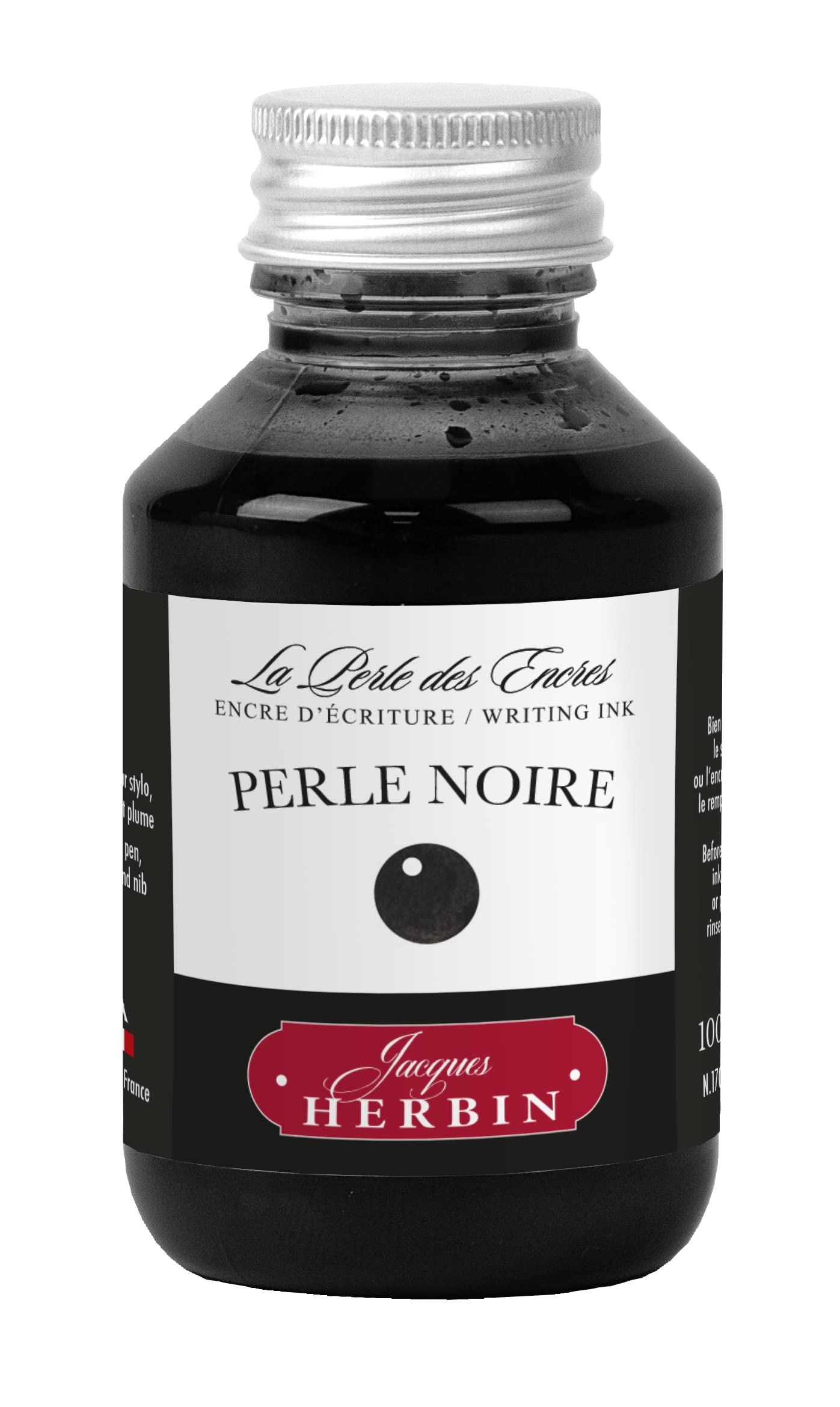 Amazon.com: Jacques Herbin Fountain Pen Ink, 100 ml Plastic Bottle