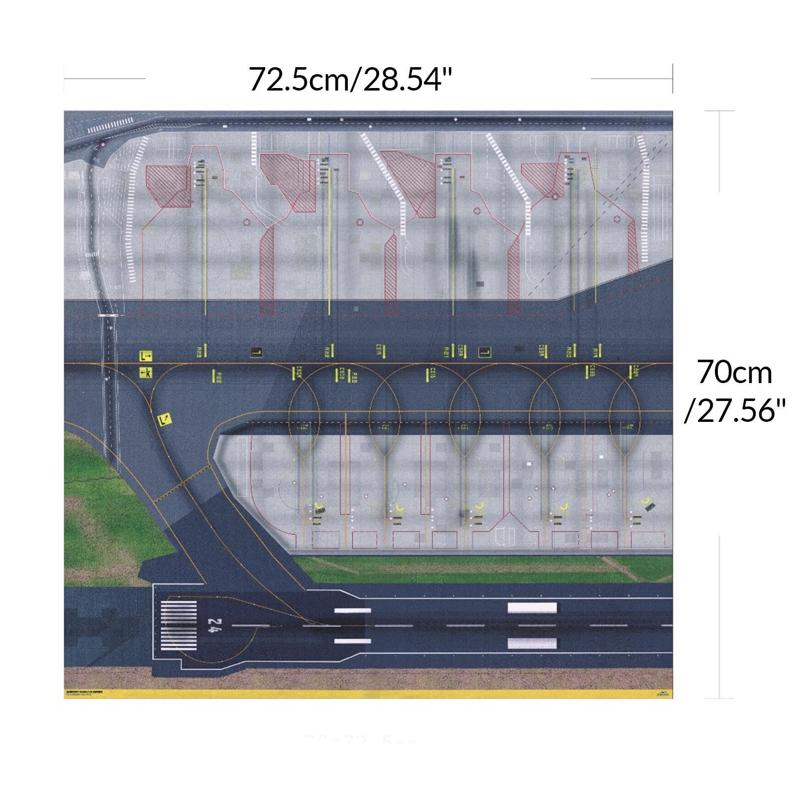 Plano de Maquetas de Aeropuertos Regionales 1/400 1/500 Servicio de Aeropuertos Terrestres