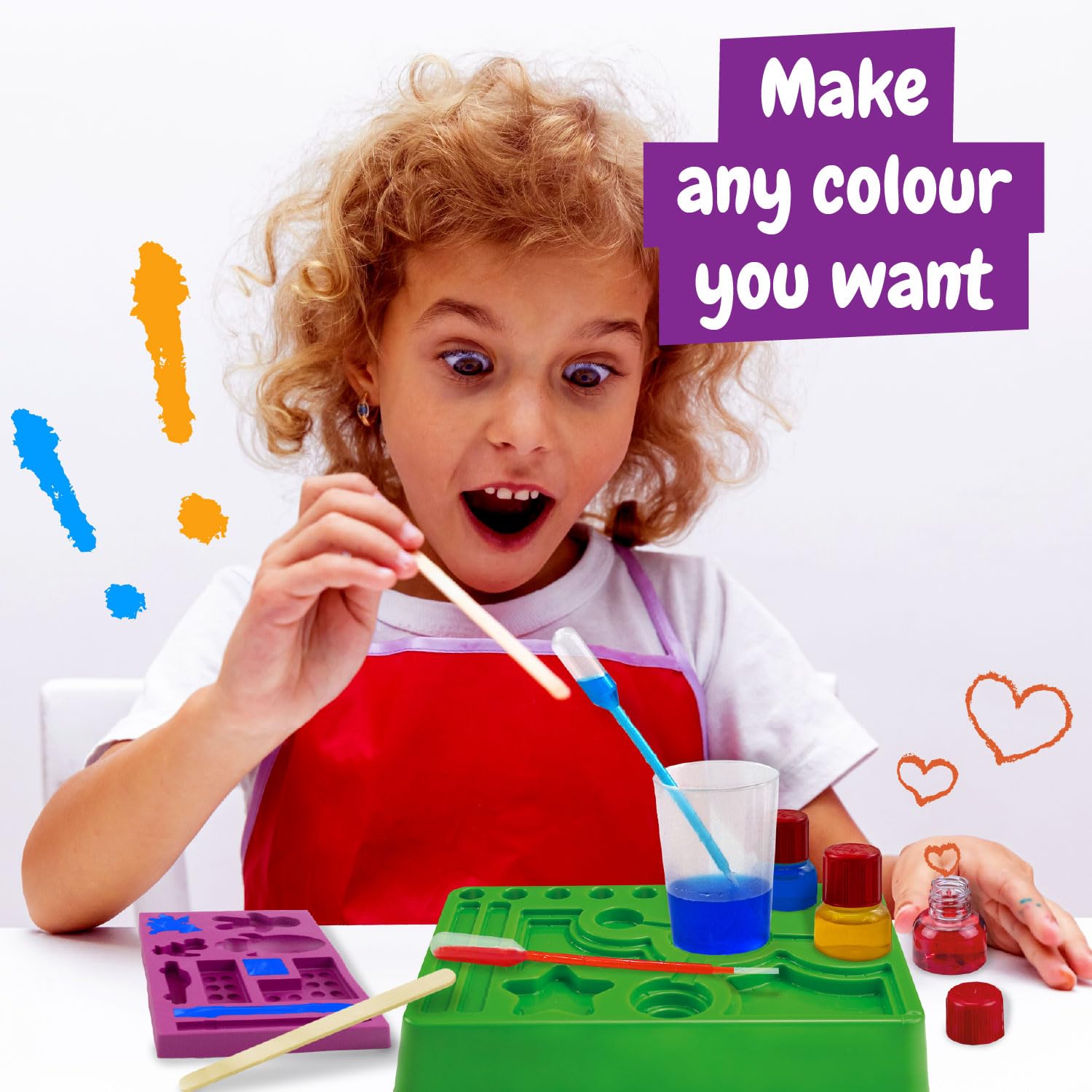 Science4you Kredki Lab - Stwórz własne kredki dla dzieci: Dinozaur, Jednorożec, Pałeczki malarskie, Kreatywne, Kolorowanie, Sztuka i rękodzieło Zestaw, Zabawka dla chłopców i dziewcząt 6 7 8 9+