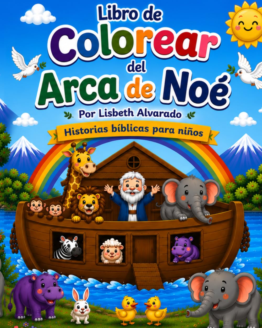Colorea las historias del Arca de Noé