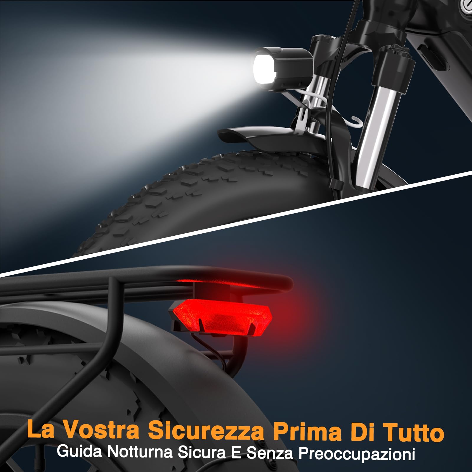 Bodywel F20 E-Bike Adulto 48V 15Ah Batteria 250W Motore 25 km/h, Bici Elettrica Fatbike 20 Pollici per Uomo e Donna, 7 Velocità, Display Smart APP, Freni a Disco 180mm, Portapacchi