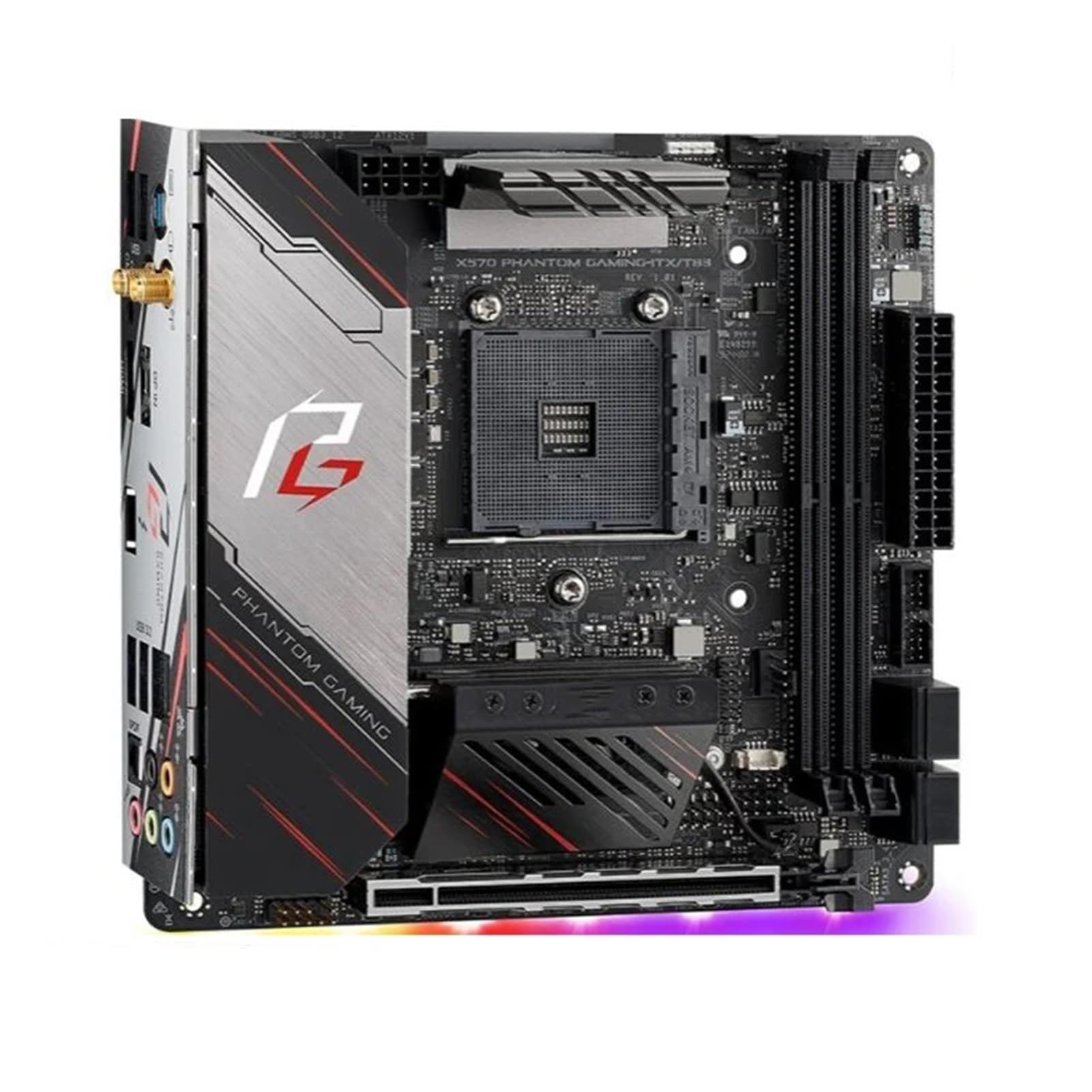 マザーボード ASRock X570i Phantom Gaming Fit for ASROCK X570 Phantom Gaming-ITX/TB3 X570i MINI ITX