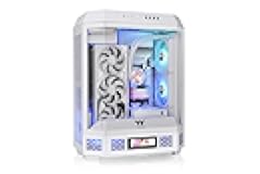 Tower 600 Snow Mid-Tower ATX Case; 3 Tempered Glass Panels; Hidden-Connector Motherboard Support; Rotational PCI-e Slots; CA-1Z1-00M6WN-00; 3 Year Warranty