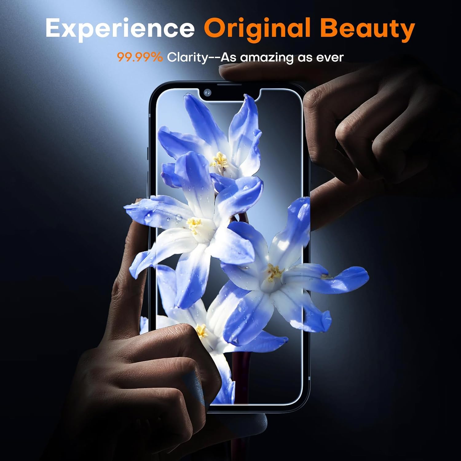 TOCOL for iPhone 16e / iPhone 13 Privacy Screen Protector True 25°Anti Spy 9H+ Hardness Tempered Glass for iPhone 13 Full Coverage Screen Protector Easy Installation 2 Pack - Image 7