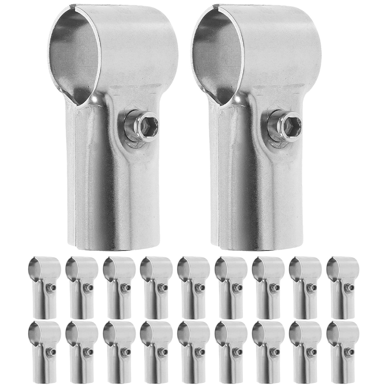 POPETPOP Lot de 20 colliers de serrage pour tubes, raccords de tuyauterie