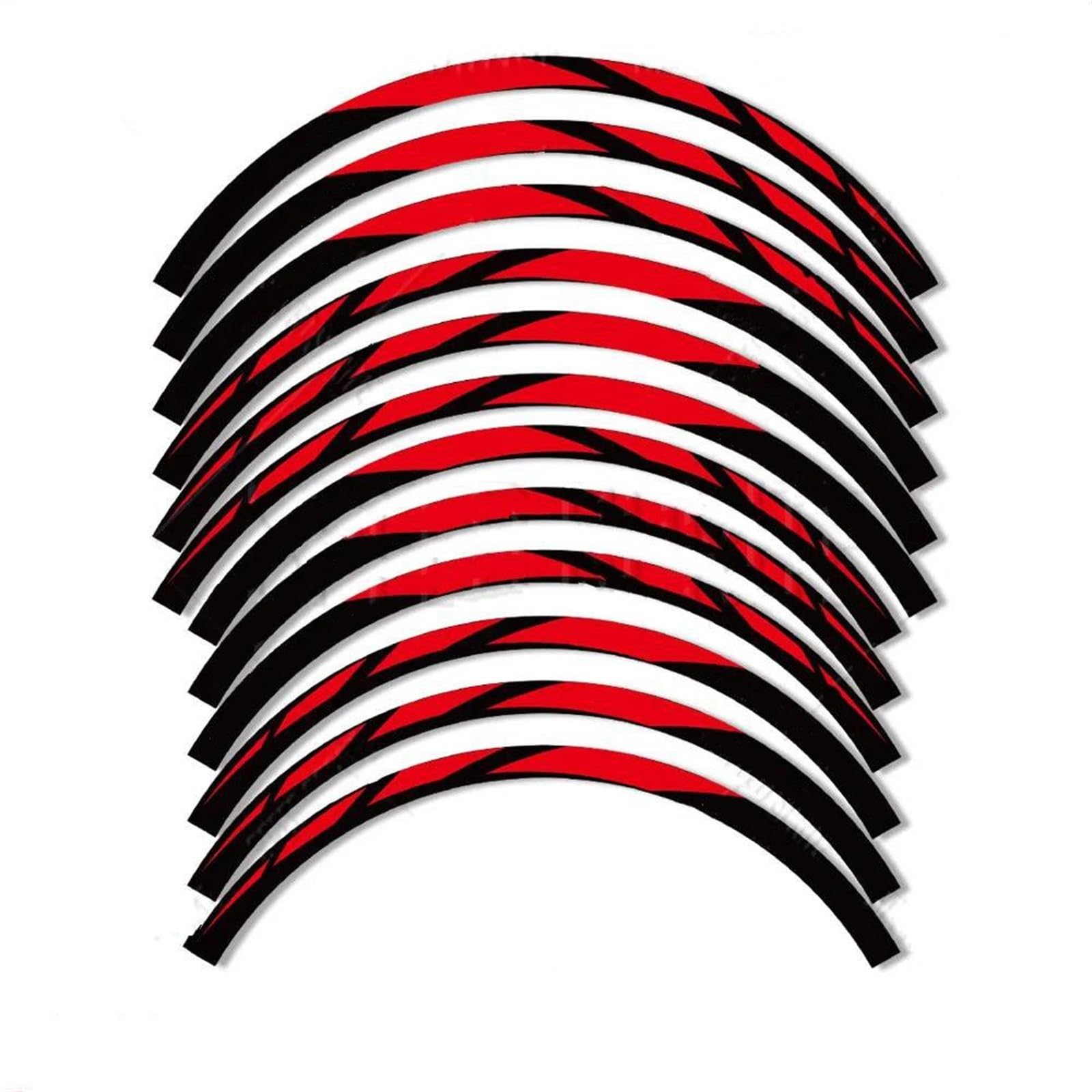 Motorcycle Wheel Sticker Decal for CFMOTO 150SC SC150 Motorcycle Reflective Wheel Sticker Rim Strips Tape Hub Decal Accessories(C)