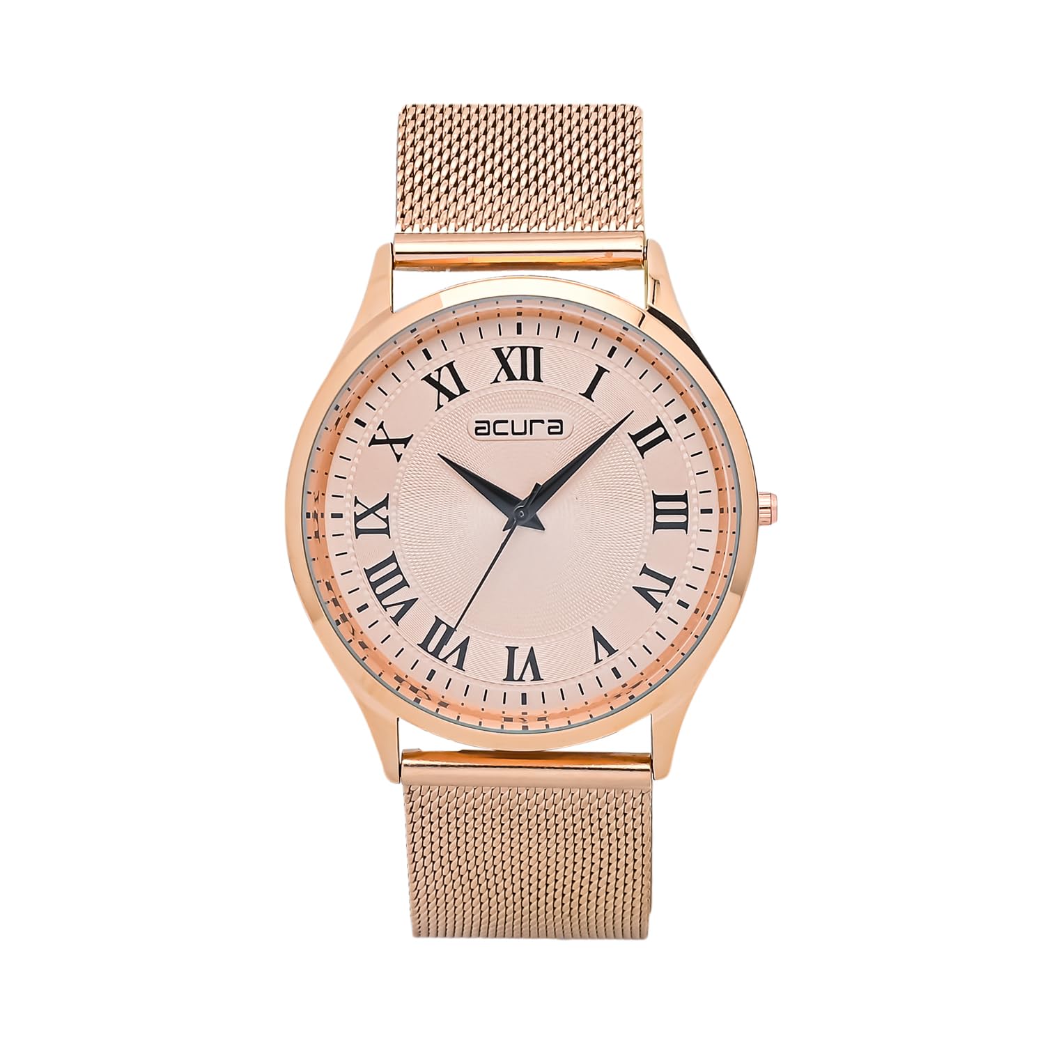 Acura Analog Watch for Men and Women with Mesh Bracelet in Rosegold (B0CPCRSMF7) Amazon Price History, Amazon Price Tracker