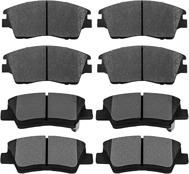 Brake Pads for Hyundai Tucson 2016-2021,for Kia Sportage 2017-2021 | Front & Rear 8 Pcs D1847 D1848