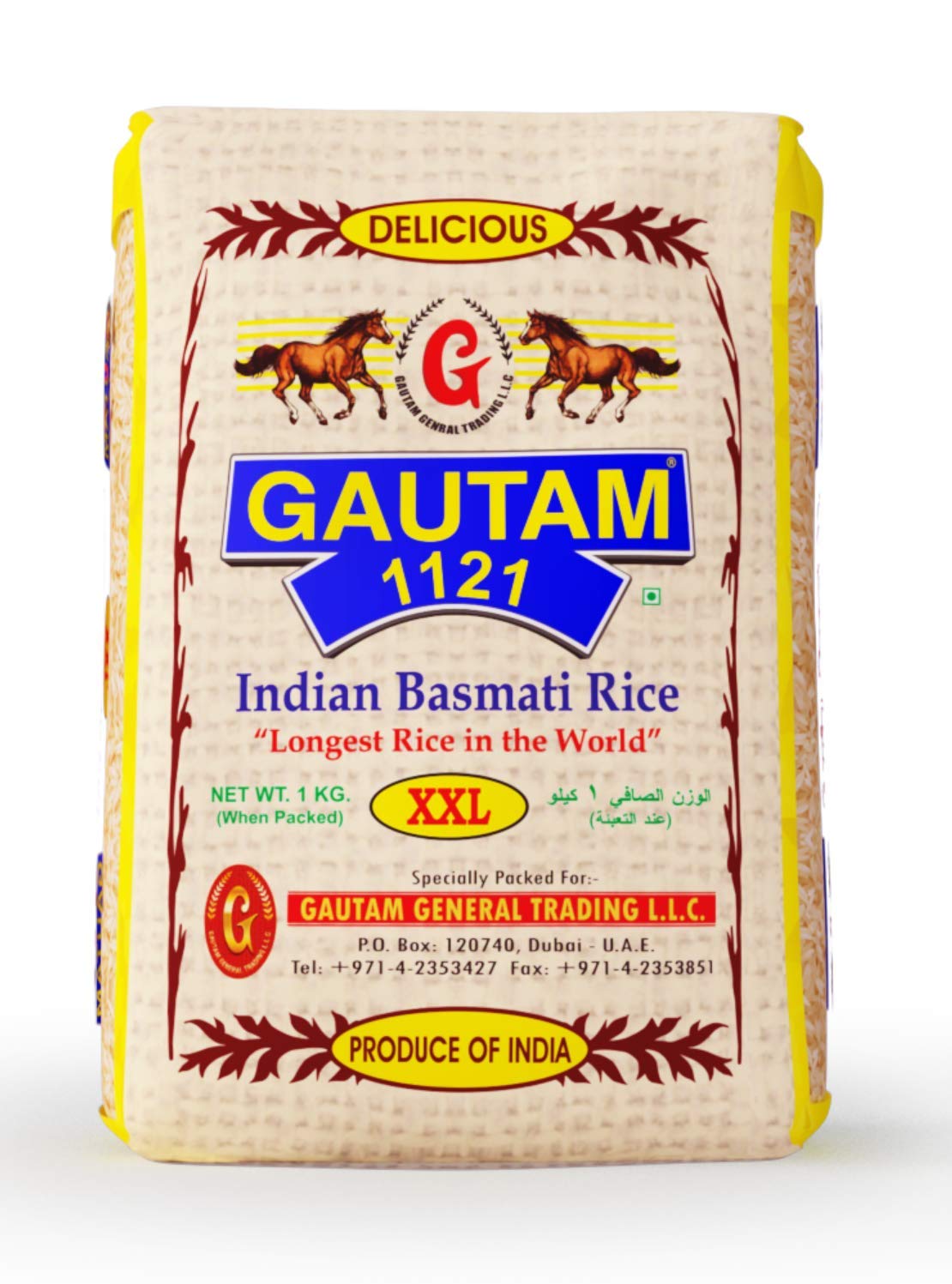 Gautam Basmati Rice XXL (1KG)