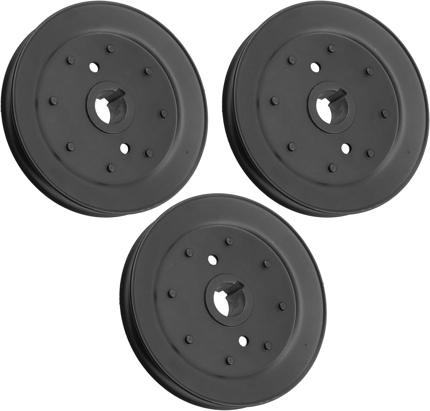 Caltric Deck Pulley Compatible with Bad Boy ZT Elite - 60" Deck Assembly 2013-2023 / ZT Elite Limited - 60" Deck Assembly 2023 x3