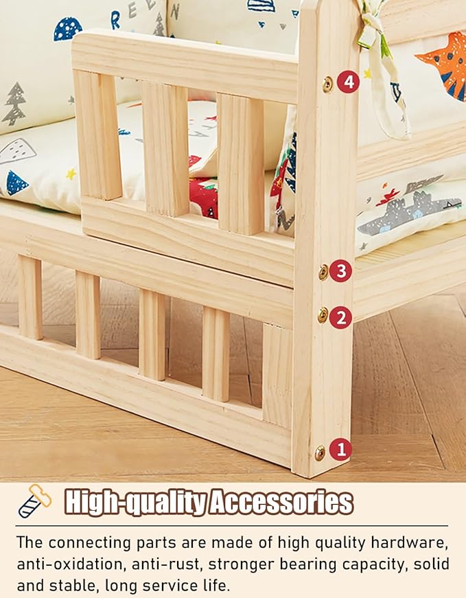 Cama Elevada para Perro Tamaño S Con Colchón Impermeable miniatura 5