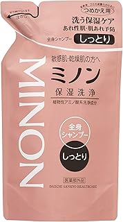 MINON(ミノン) 【医薬部外品】 全身シャンプー しっとりタイプ 詰替用 380ミリリットル (x 1)