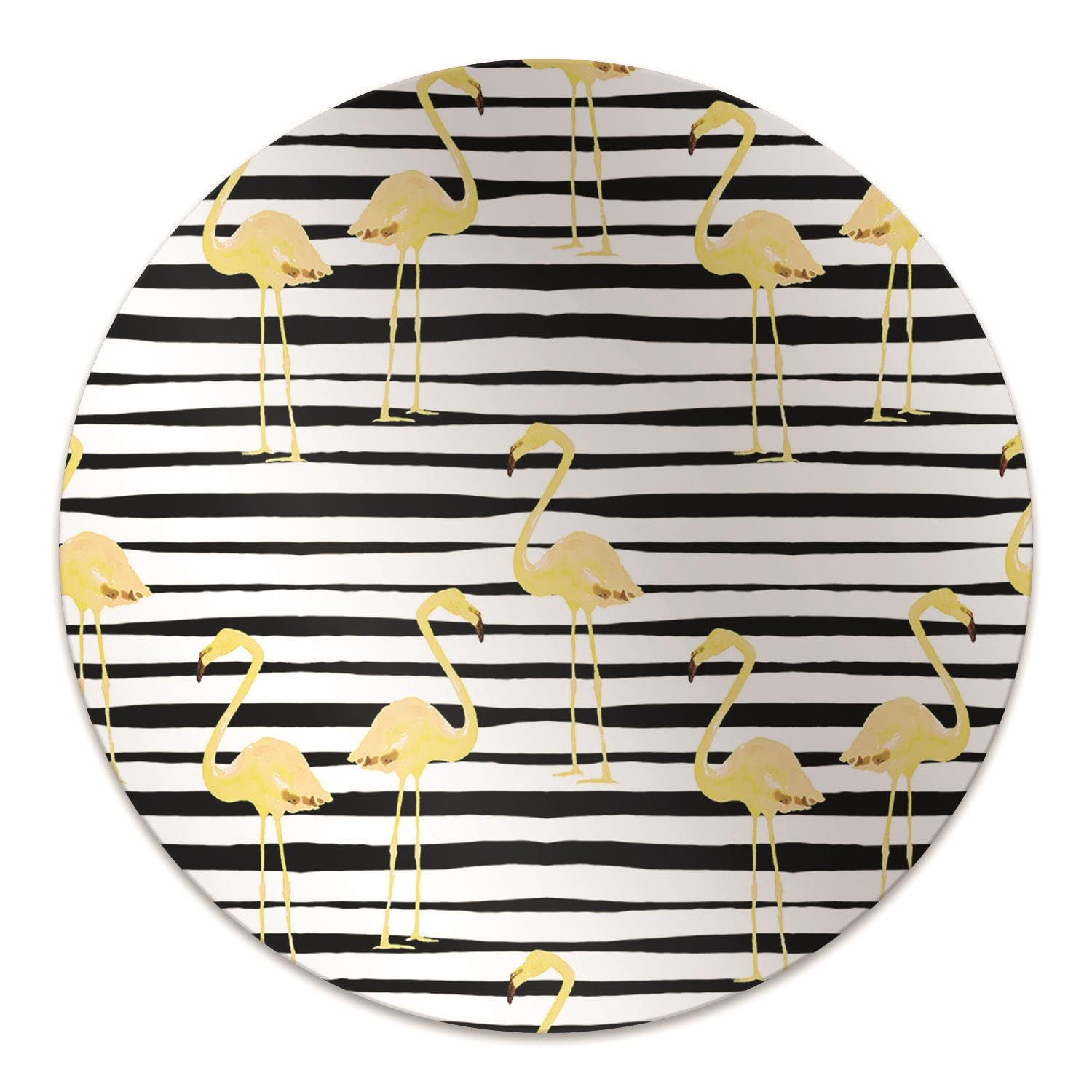 Tapis pour protection de sol design flamants roses pour coin bureau et salon