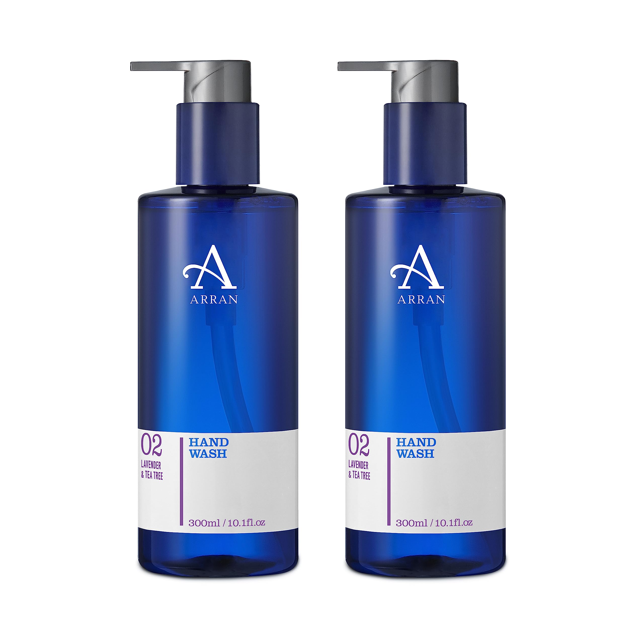 Arran Apothecary Lavender & Tea Tree Luxury Hand Wash with Lavender & Tea Tree (Pack of 2)