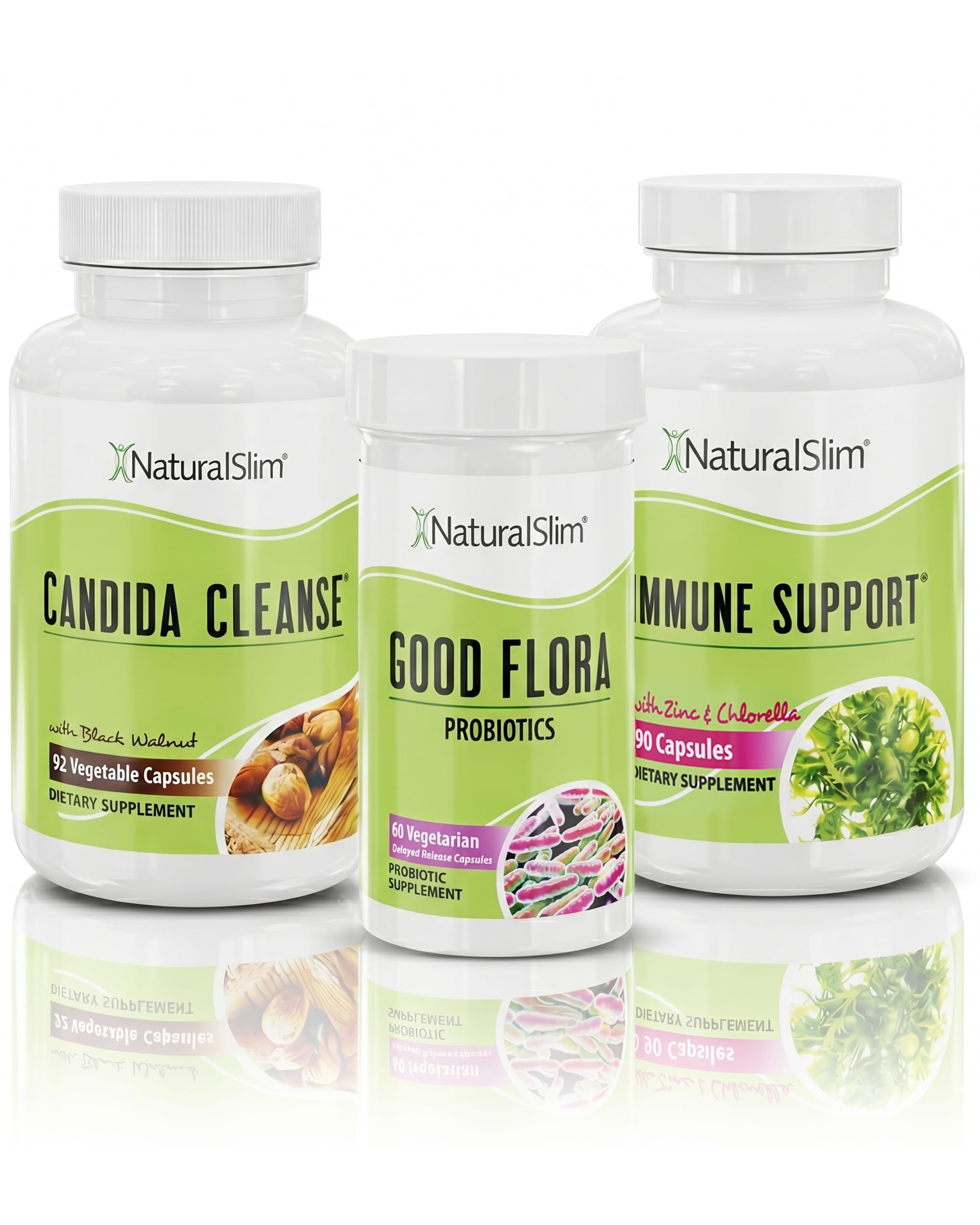 NaturalSlim Candiseptic Kit, Candida Cleanse & Probiotic, 242 Capsules — Amazon image 9