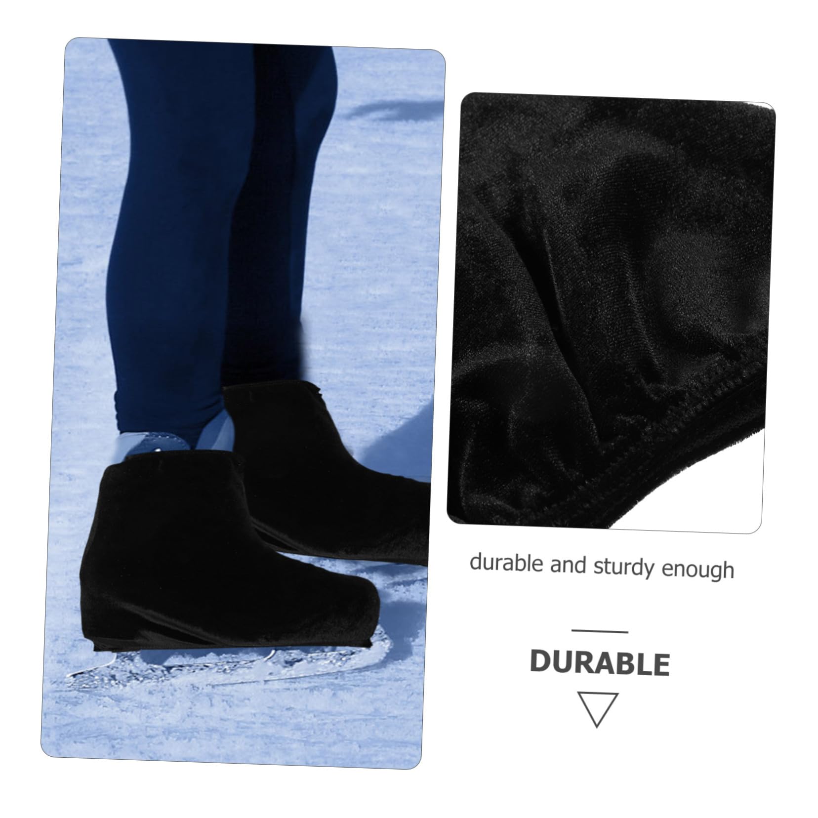 2 Paires De Protège-chaussures De Skate - Élastiques TPU - Protection Contre Rayures - Bleu Et Rose - Pour Rollers, Patins
