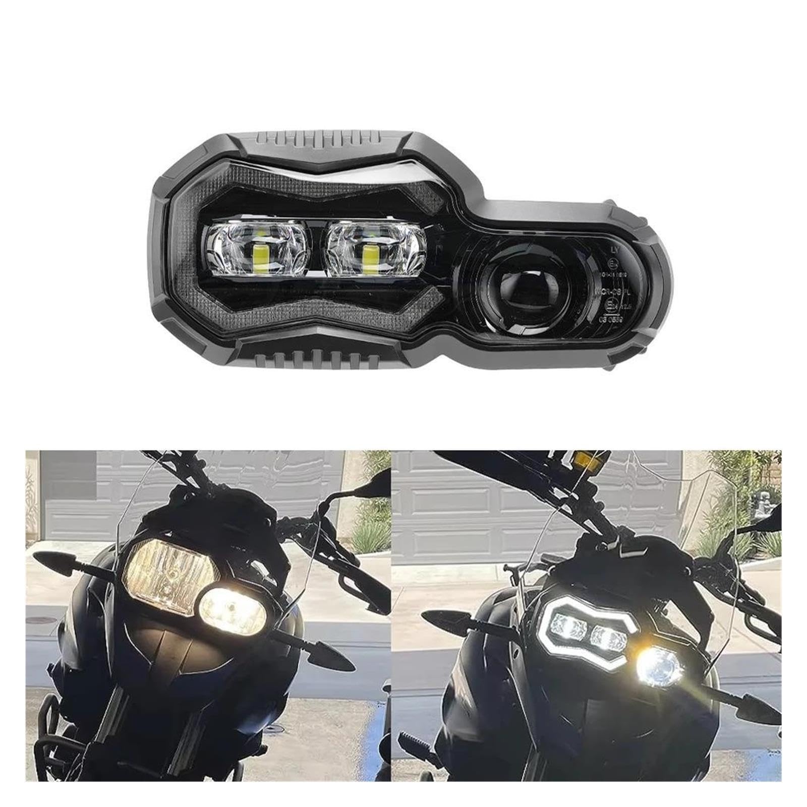 faro dell'auto Nuovi fari LED for moto E24 Per BMW F650GS F700GS
