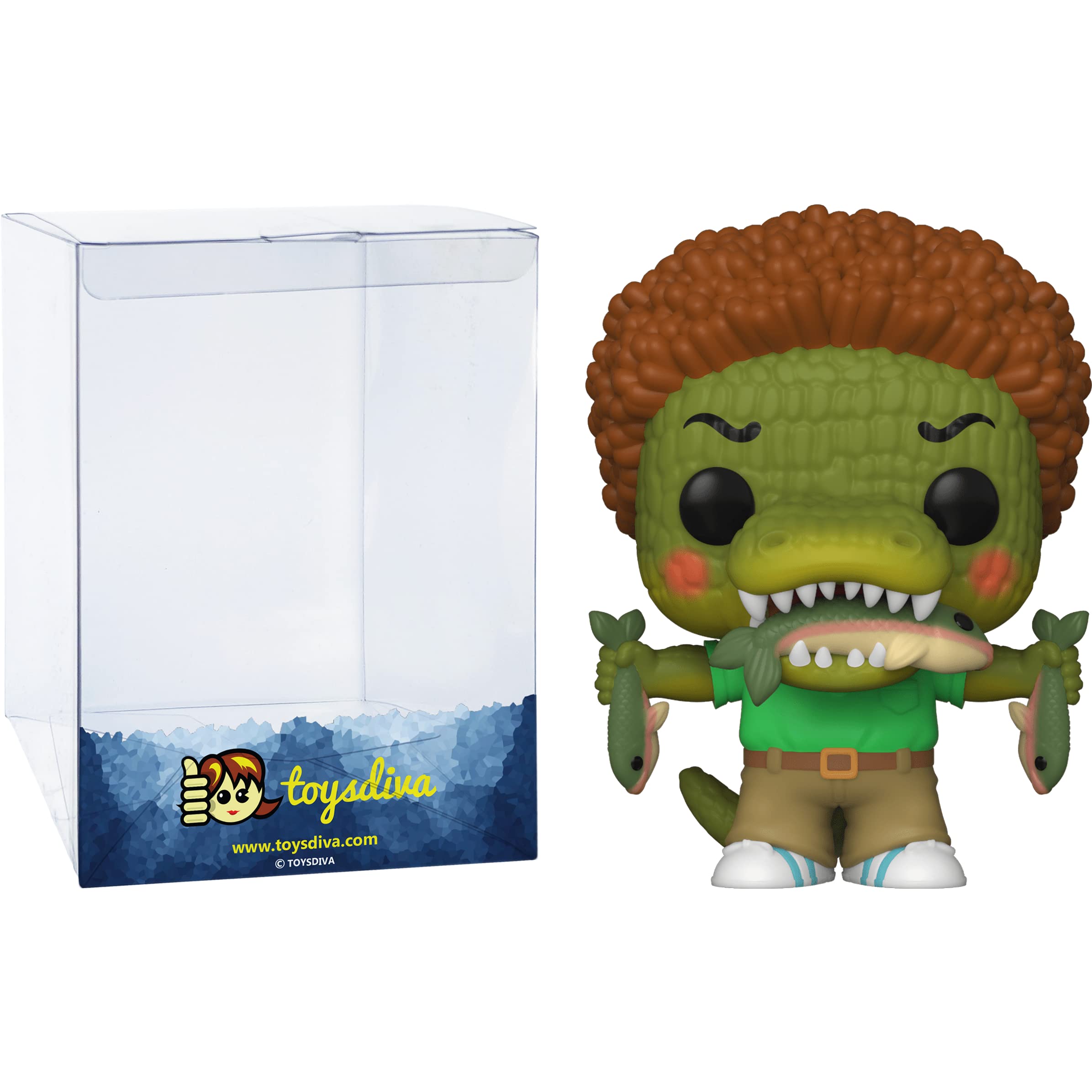 Funko Ali Gator: P o p ! G P K Vinyl Figurine Bundle with 1 Compatible 'ToysDiva' Graphic Protector (007 - 54345 - B)