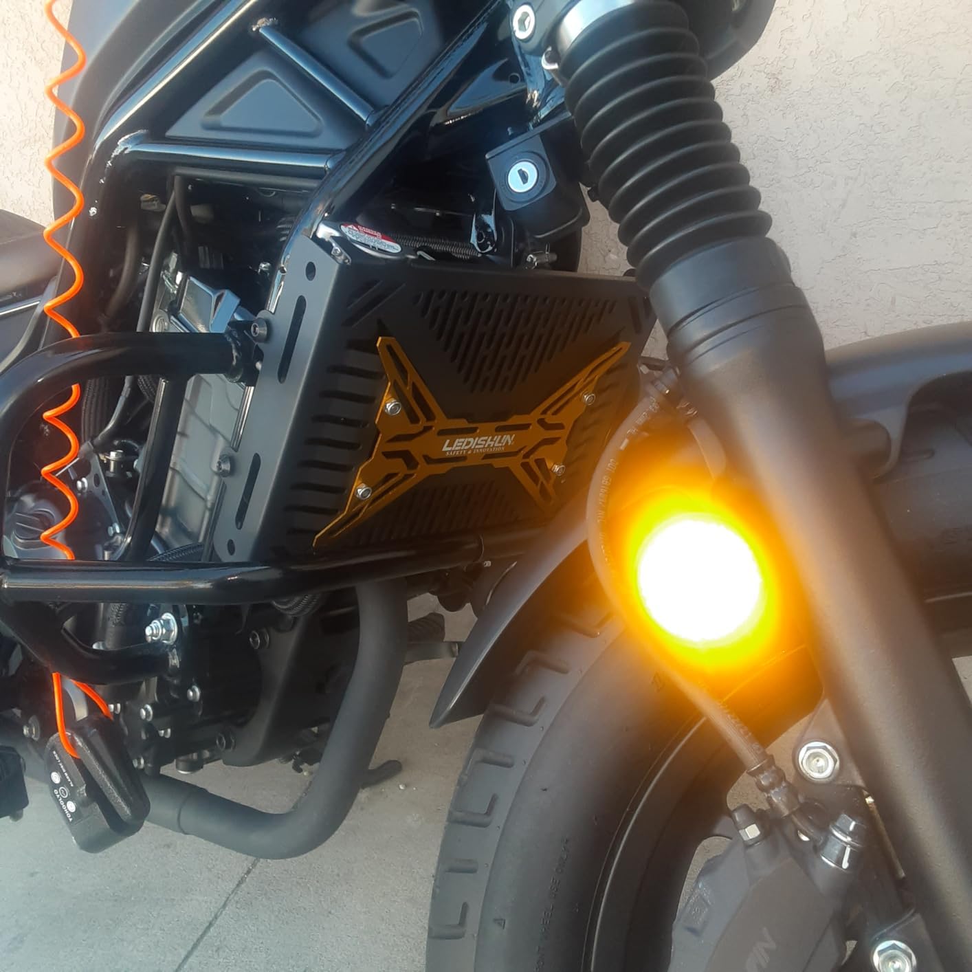 Amazon | バイク用 ラジエーターガード レブル250(17-24) レブル500(17
