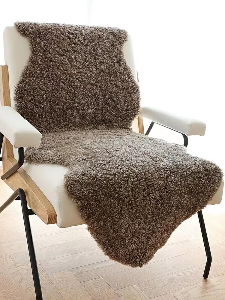 Amazon | 短毛ムートンラグ 水洗い 2匹 原皮 160cm 180cm 200cm 75 