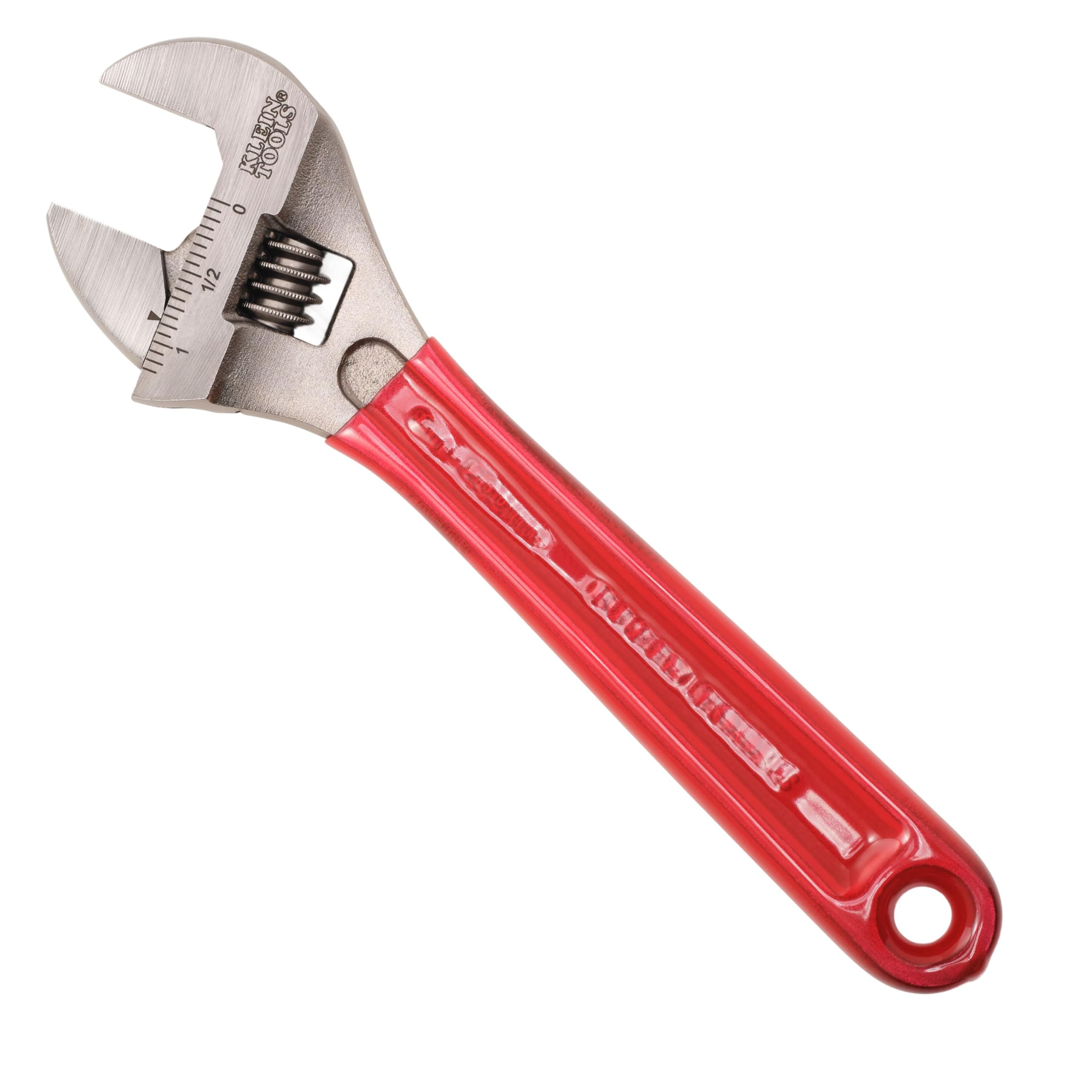 KLEIN TOOLS Chiave regolabile D507-8, chiave a ganascia forgiata a capacità extra con finitura cromata lucida, 20,3 cm