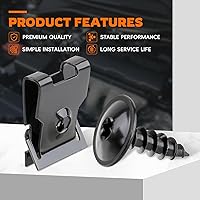 Vista 5 de 30 piezas N90974701 Tornillo de guardabarros U Tuerca Kit – Cubierta de Parachoques Parachoques Rejilla Alerón Tuerca Ajuste para Volkgswagon