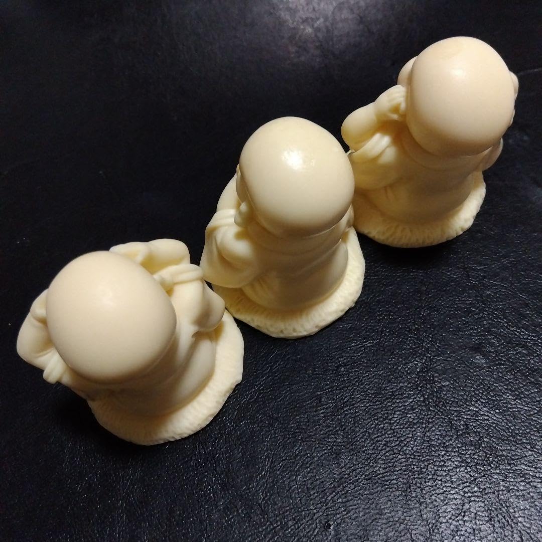 Amazon.co.jp: 象牙椰子 タグアナッツ お地蔵様 置物 : ホーム