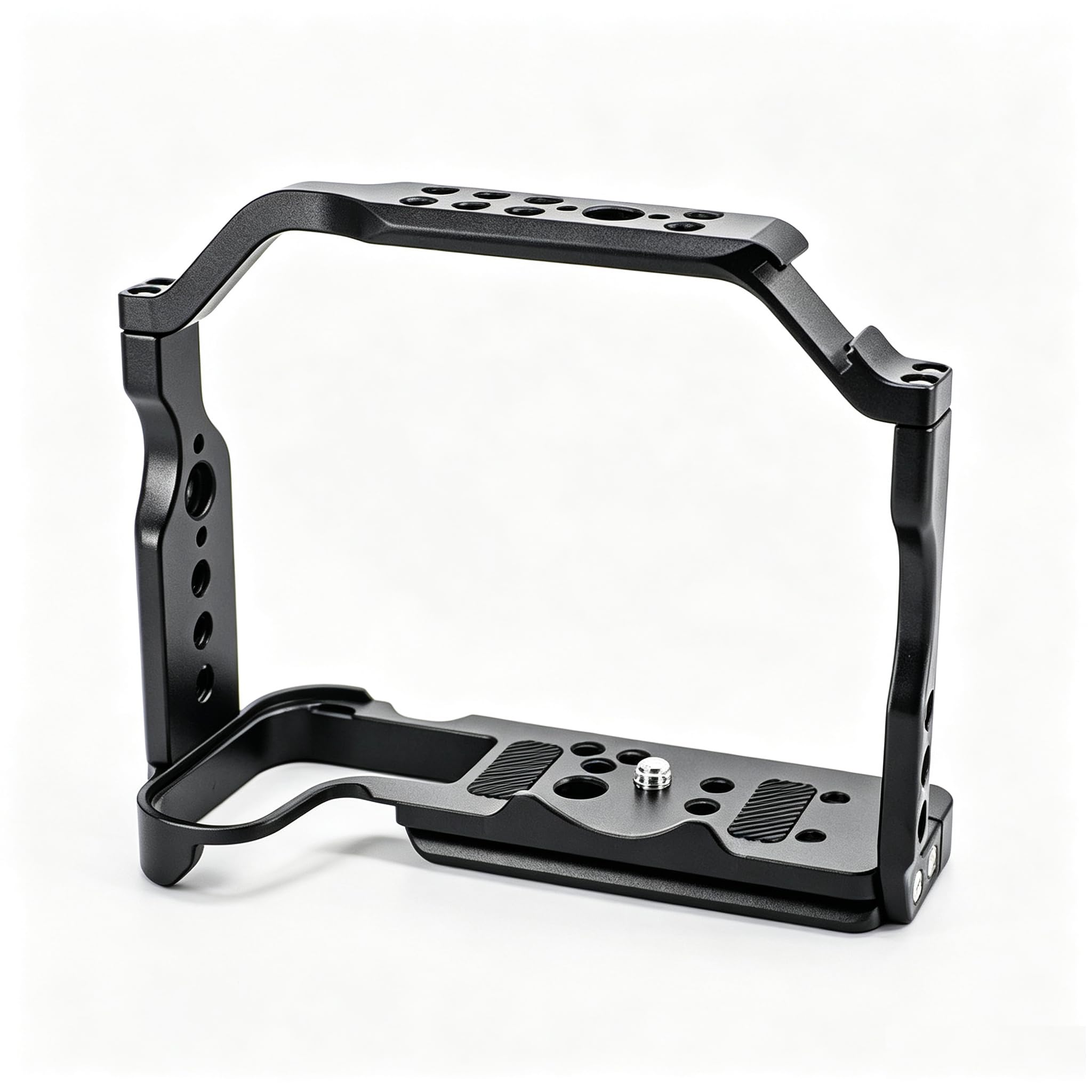 Videokamera Käfig Rig für Canon R/RP/R10 Nikon Z5/Z6/Z7/Z6II/Z7II, 3/8" ARRI 1/4" Gewinden, Kaltschuhen, Universellem Kamerastabilisator für professionelle Kameraaufnahmen