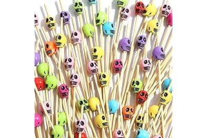 Spooky Skull Cocktail Picks for a Bone-Chilling Halloween Party