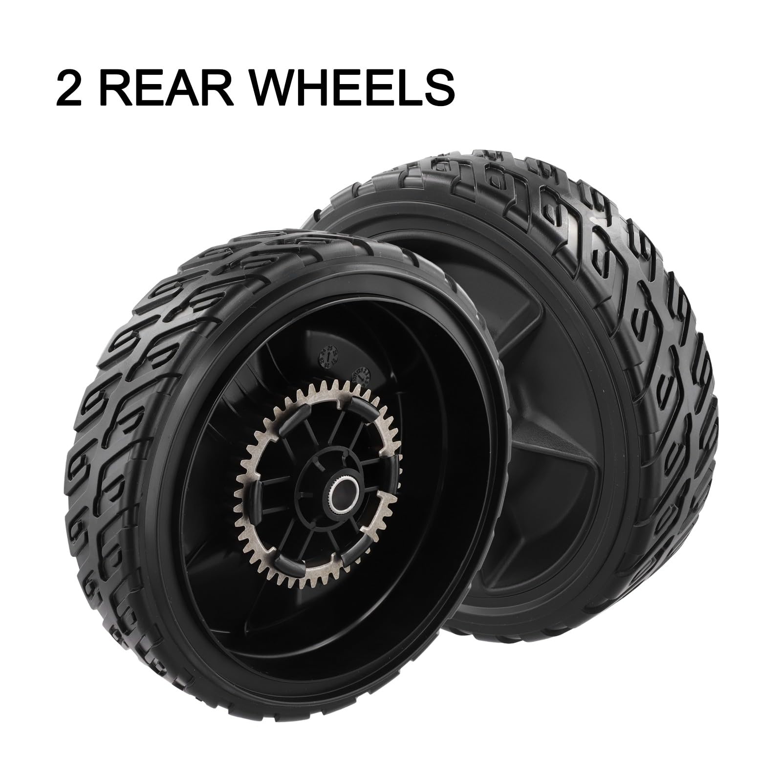 Kit de Ruedas para cortacésped y Engranajes de accionamiento de 8 Pulgadas para Honda HRN216 VKA VKAA para VLA VLAA VYA VYAA, Piezas de Repuesto de 12 Dientes con resortes y Clips