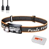 fenix HM50R v2.0 Headlamp, 700 Lumen USB-C Rechargeable Lightweight with White/Red Light, with Lumentac Organizer