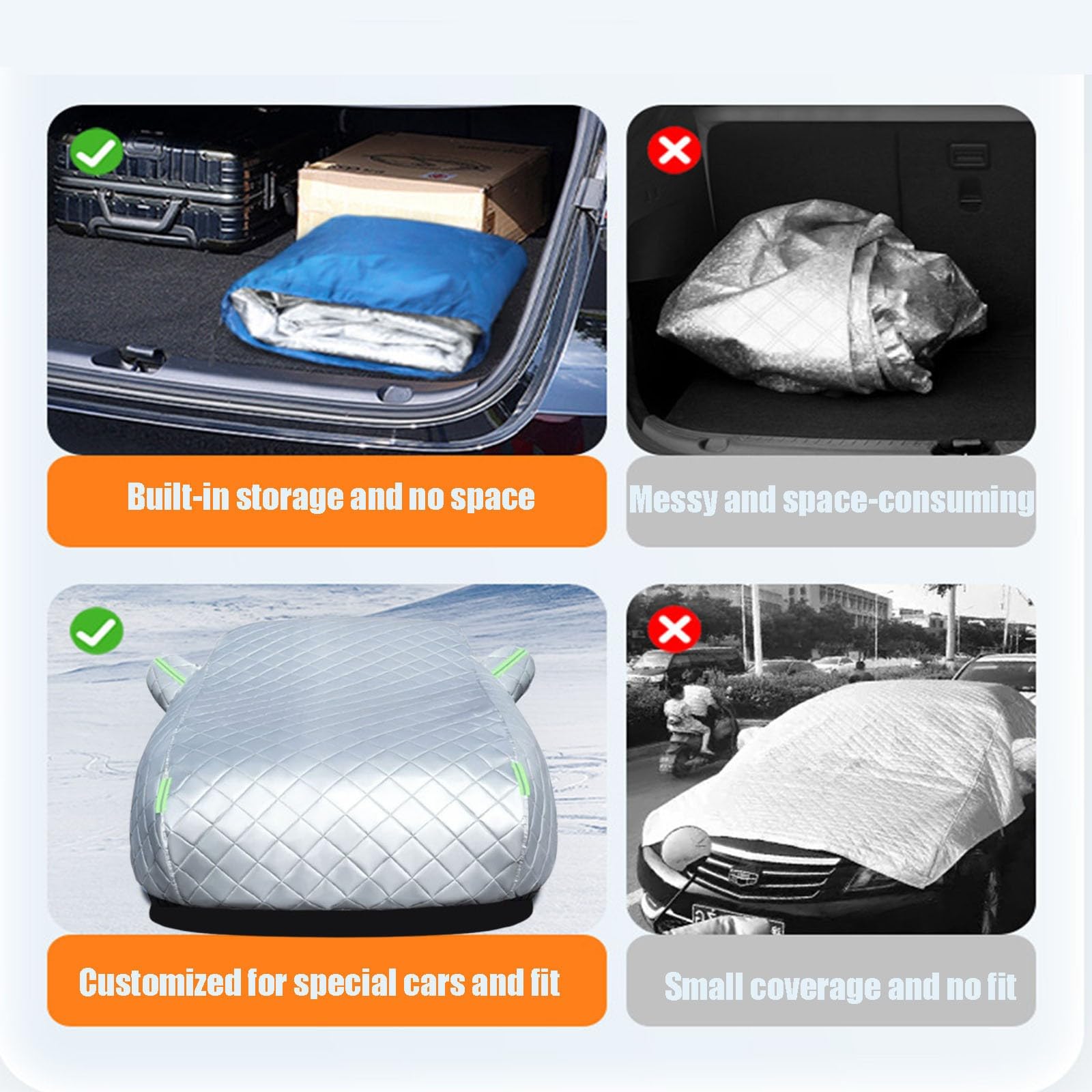 Telo Copriauto Antigrandine da Esterno per Dacia Bigster 2024-2025,Telo Antigrandine per Auto Imbottito Impermeabile Traspirante, Anti-UV,E Dalla Polvere