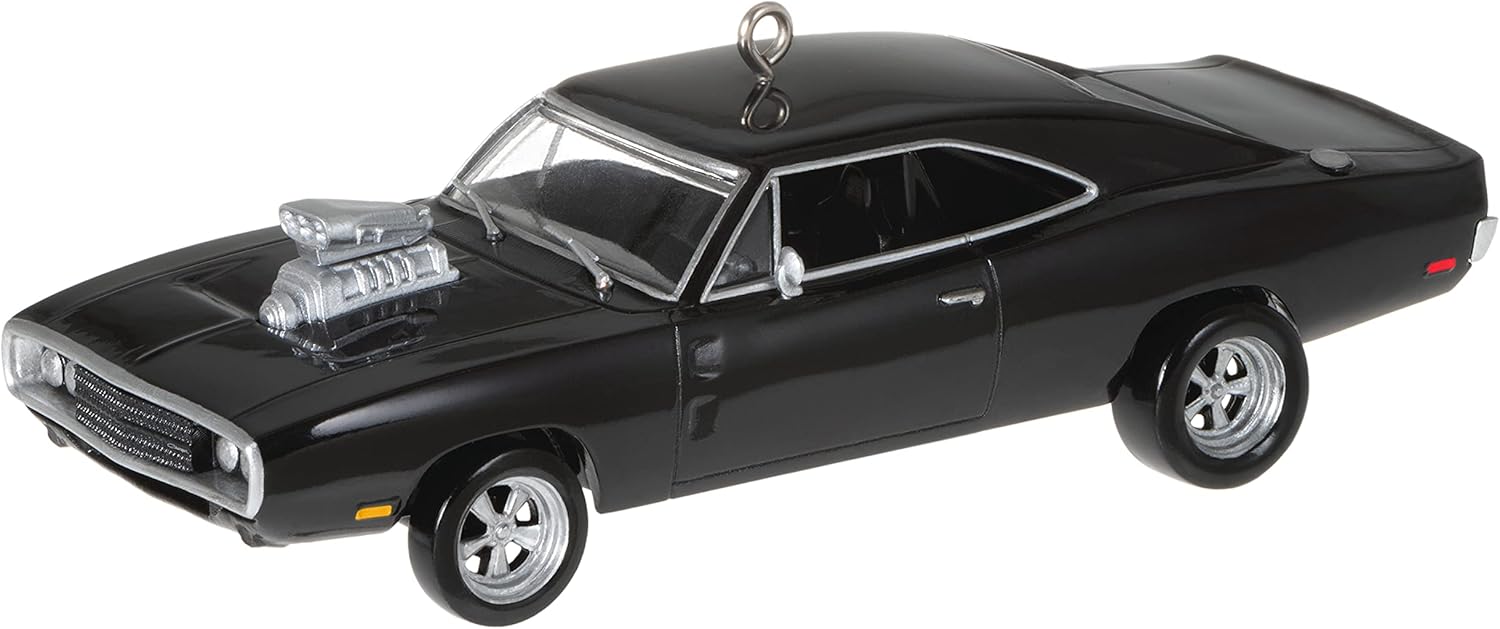 Hallmark Keepsake Christmas Ornament 2021, The Car's The Star The Fast and The Furious 1970 Dodge Charger, Metal
