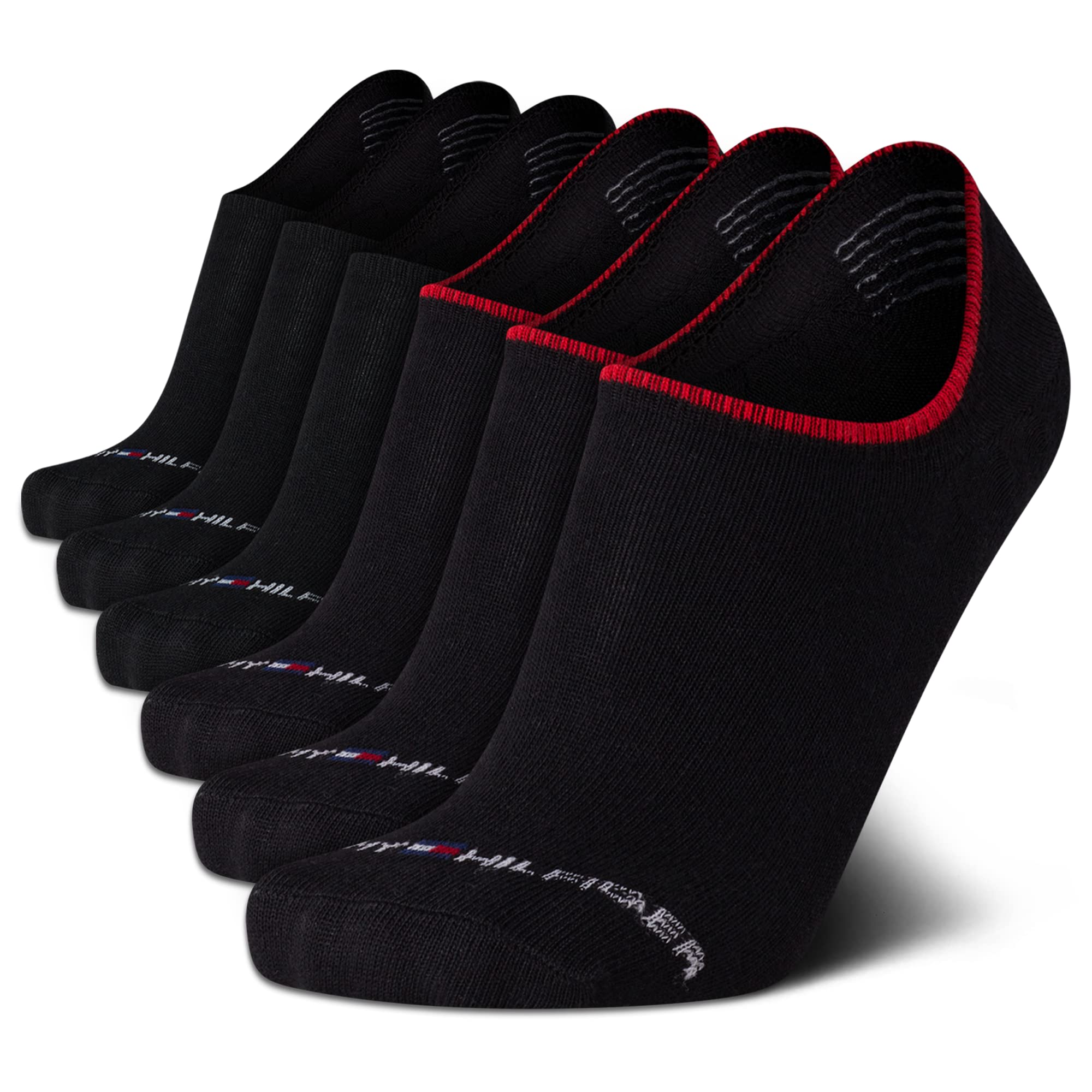 Tommy HilfigerMen's Athletic Socks - Cushion Sport Liners (6 Pack)
