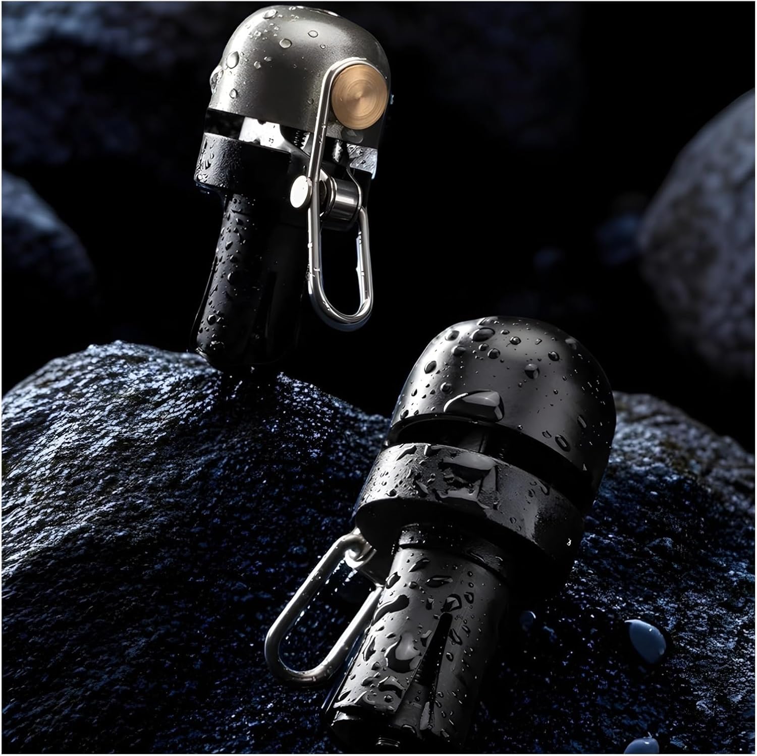 Bike Bell Clear Loud Sound Road Bike Handlebar Plug Horn Suitable 22.2mm Handlebar Plug 80dB Bell 1PCS